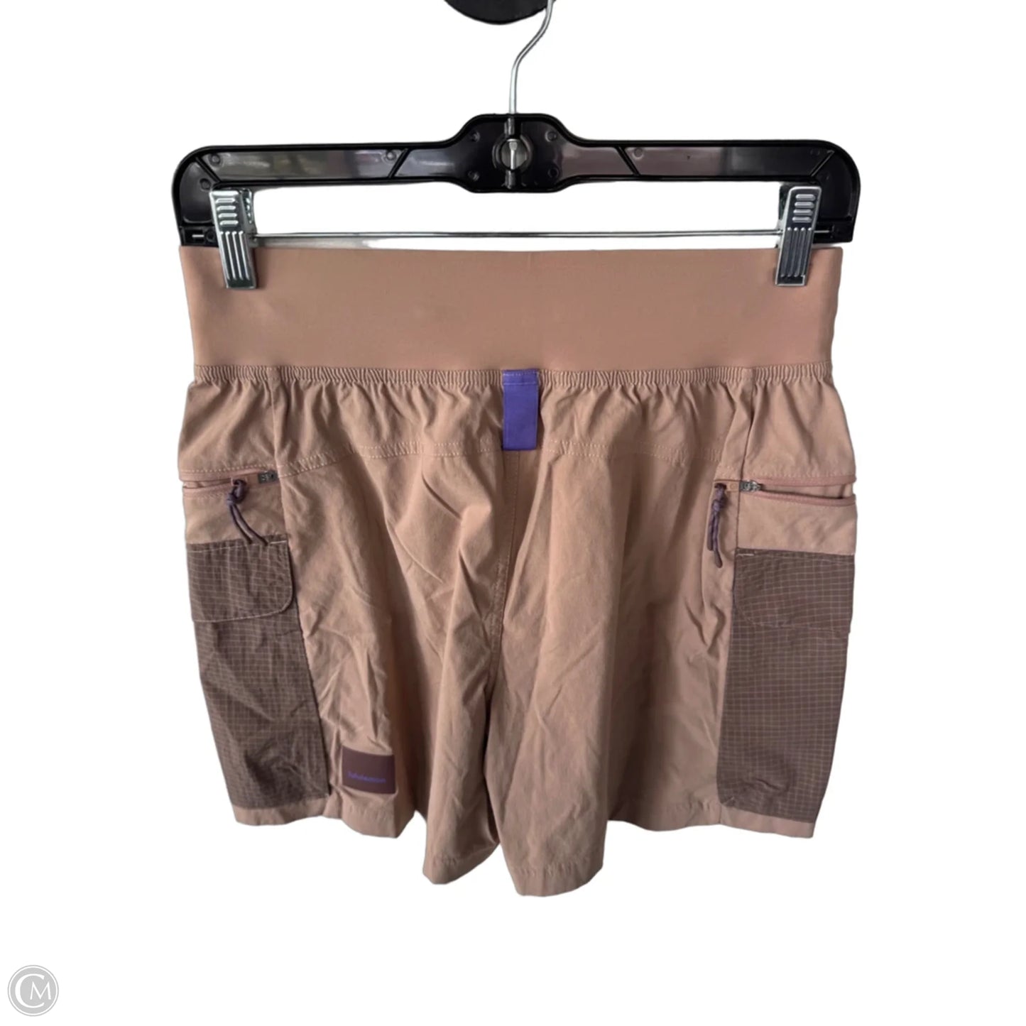 Athletic Shorts By Lululemon In Tan, Size: 6