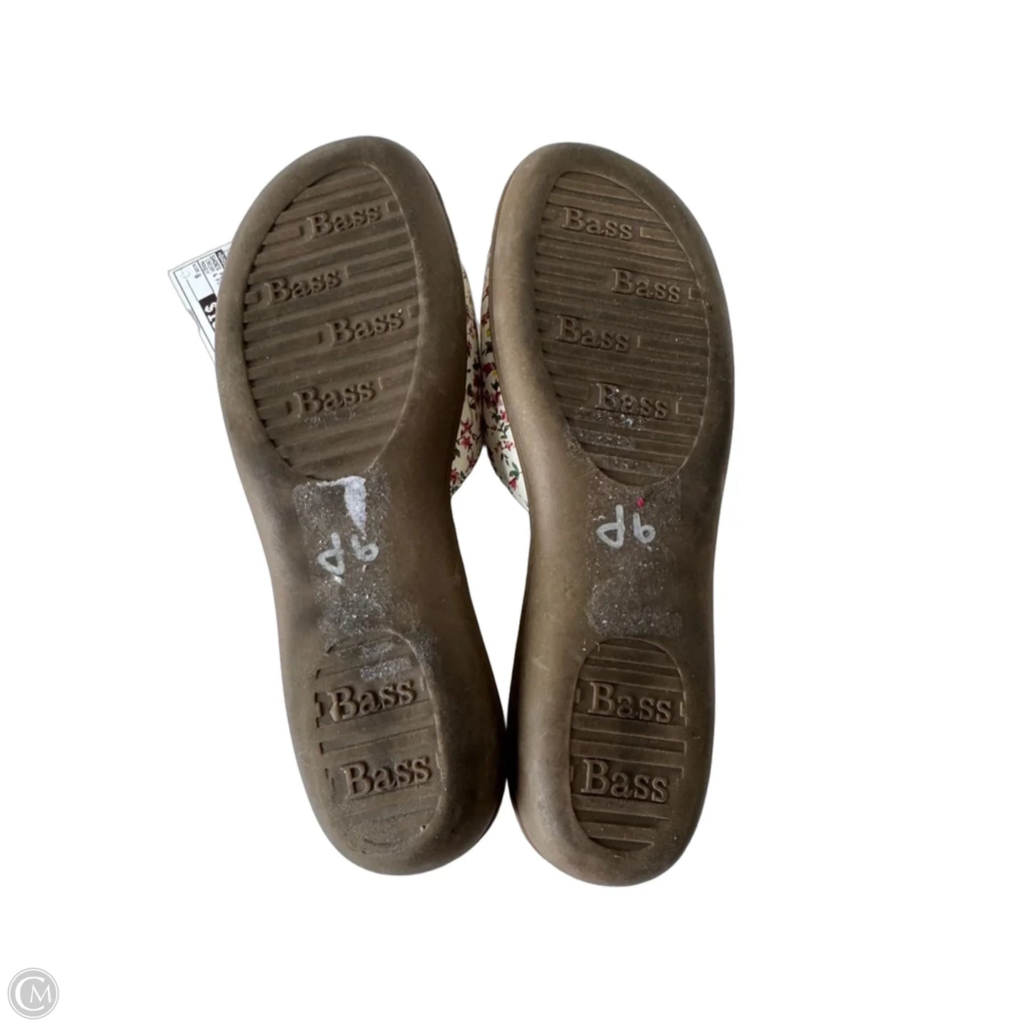 Shoes Flats By Bass In Cream & Pink, Size: 8