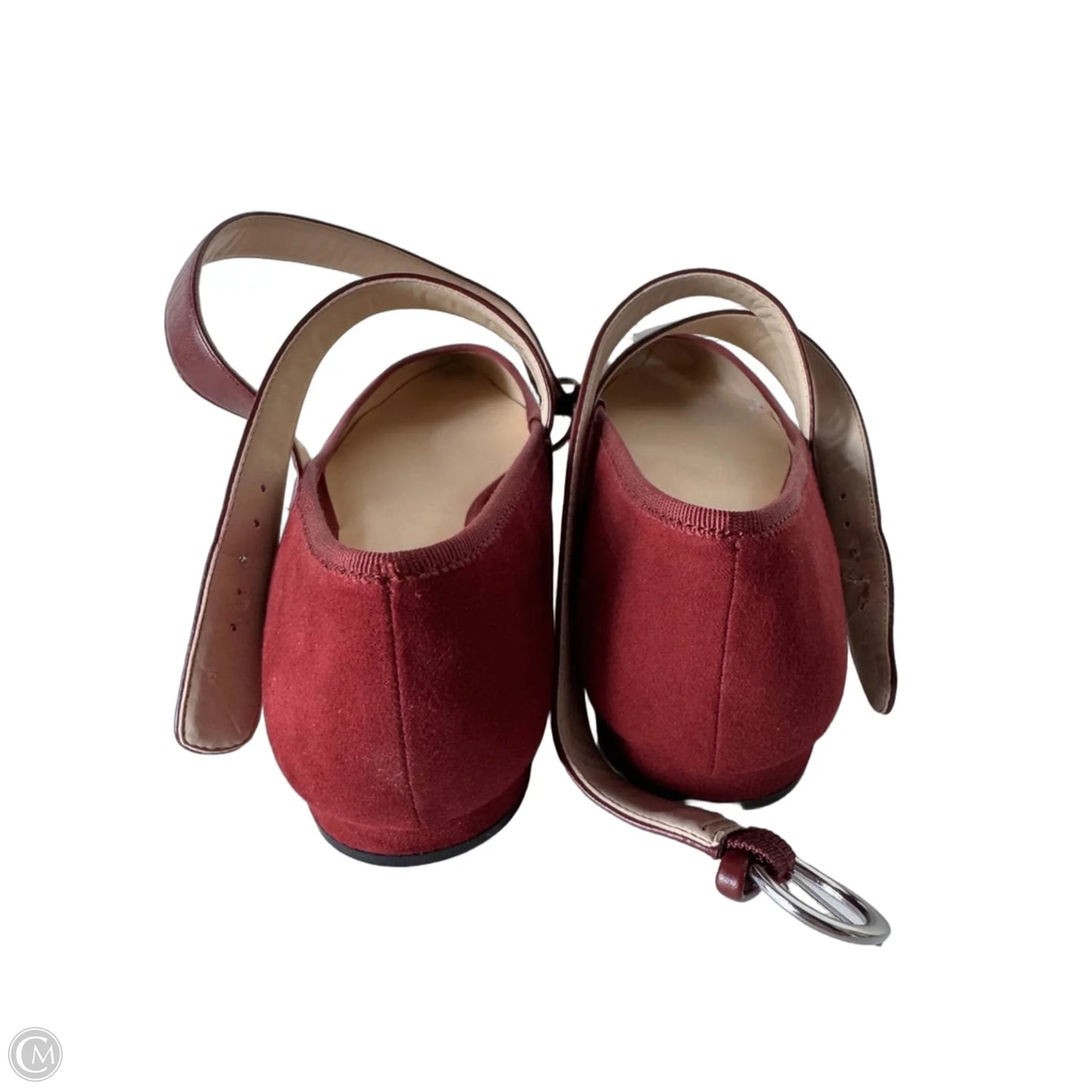 Shoes Flats By Nine West In Red, Size: 9.5
