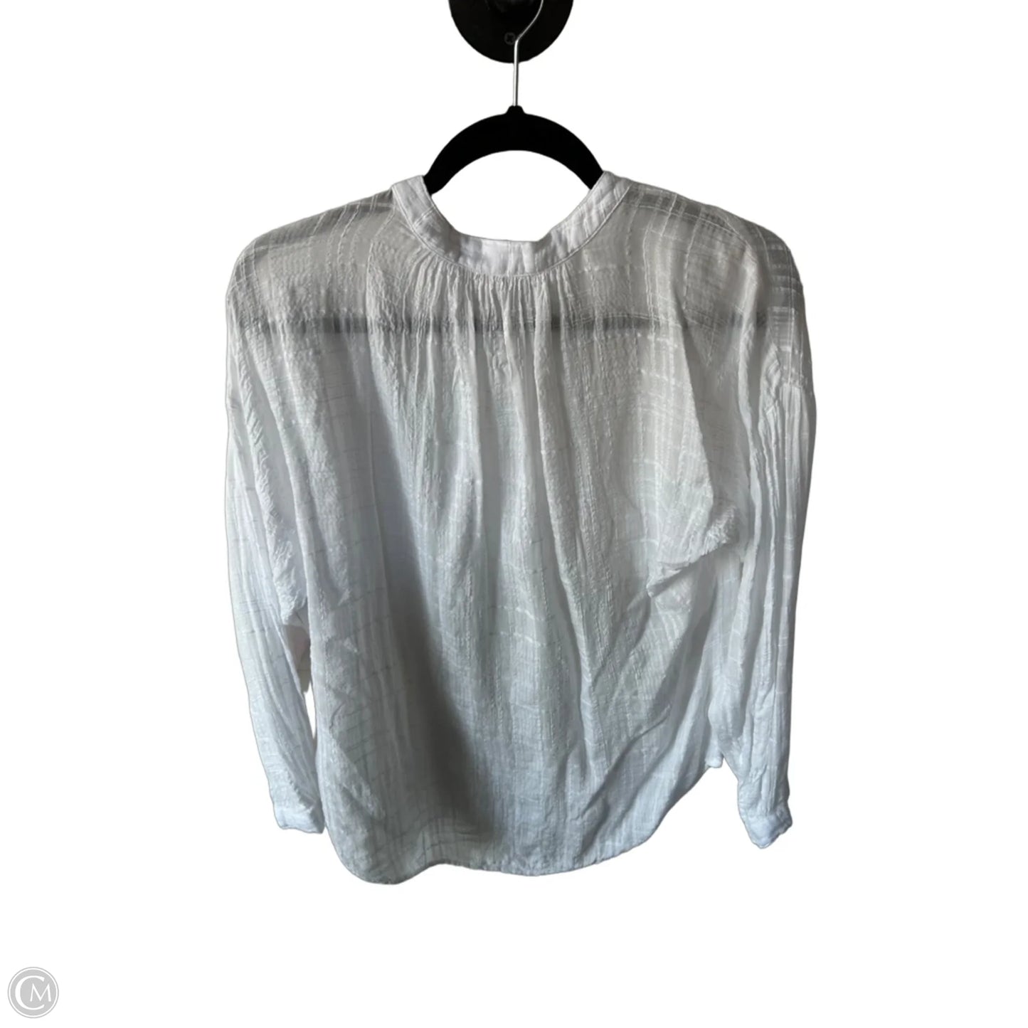 Top Long Sleeve By Cloth & Stone In White, Size: Xs