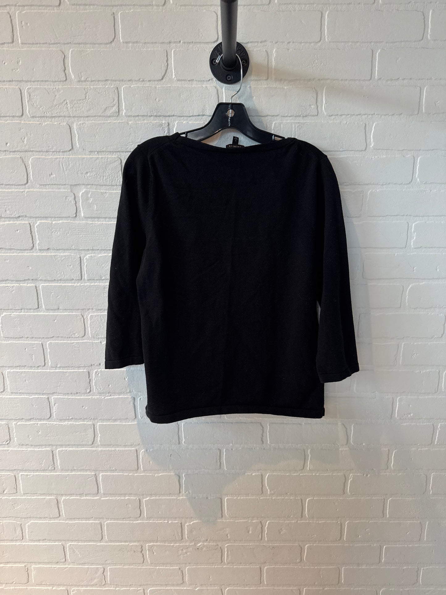 Sweater By Talbots In Black, Size: L