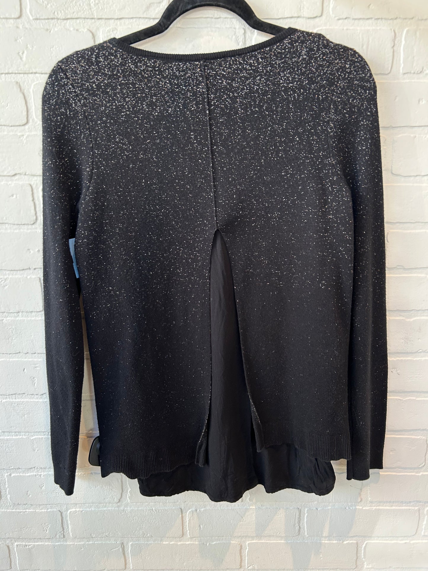 Sweater By Inc In Black & Gold, Size: S