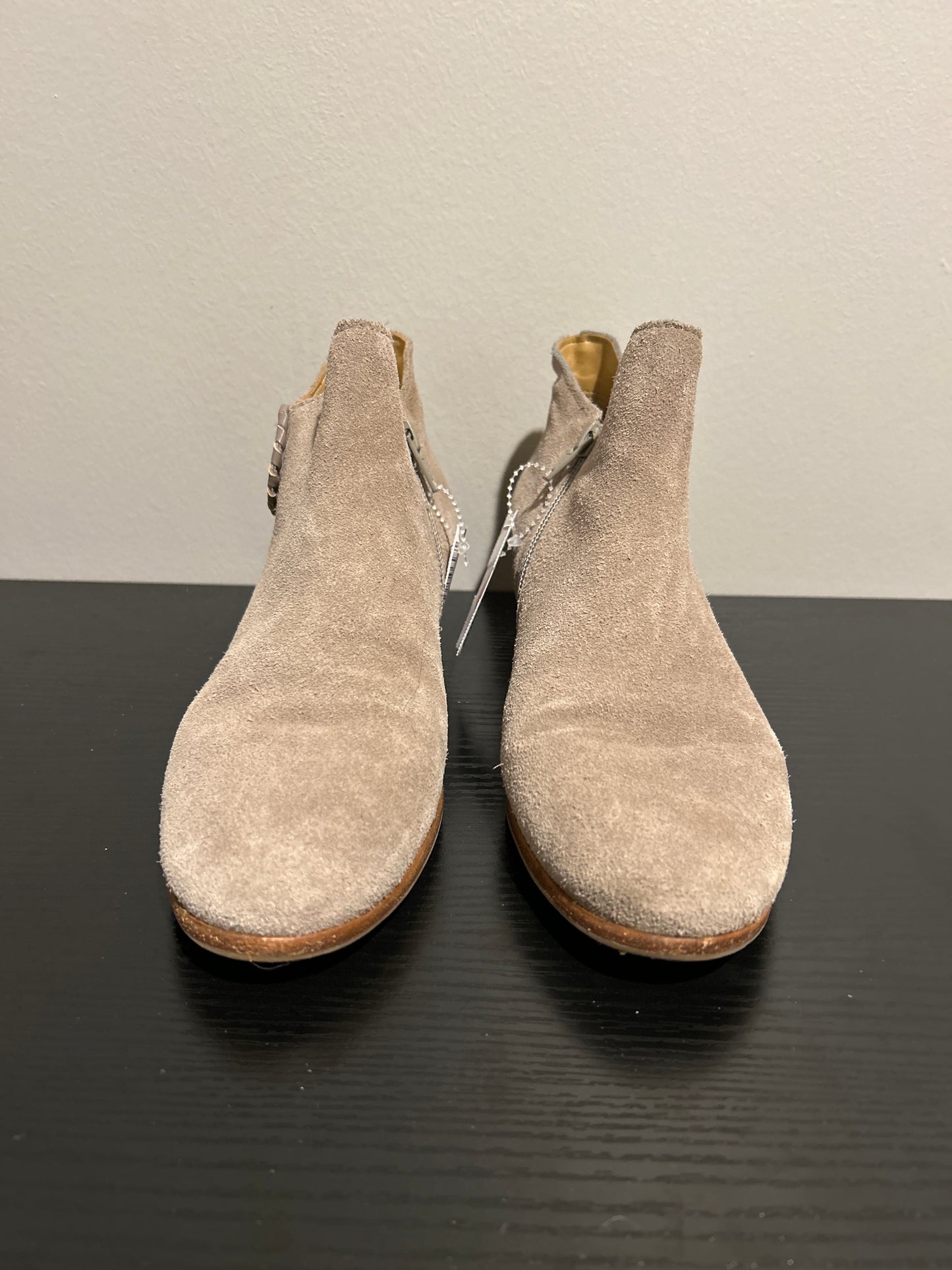 Boots Ankle Heels By Jack Rogers In Camouflage Print, Size: 6.5