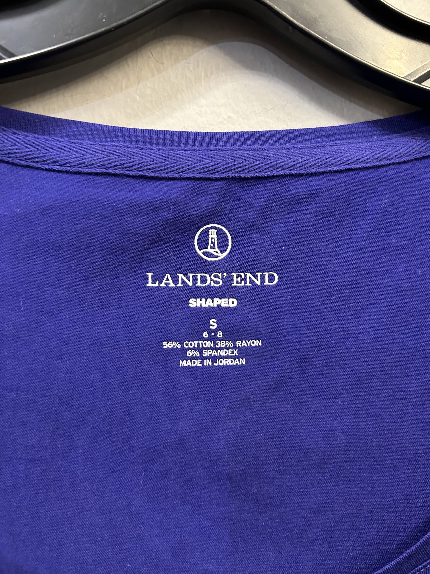 Top Long Sleeve Basic By Lands End Size: S