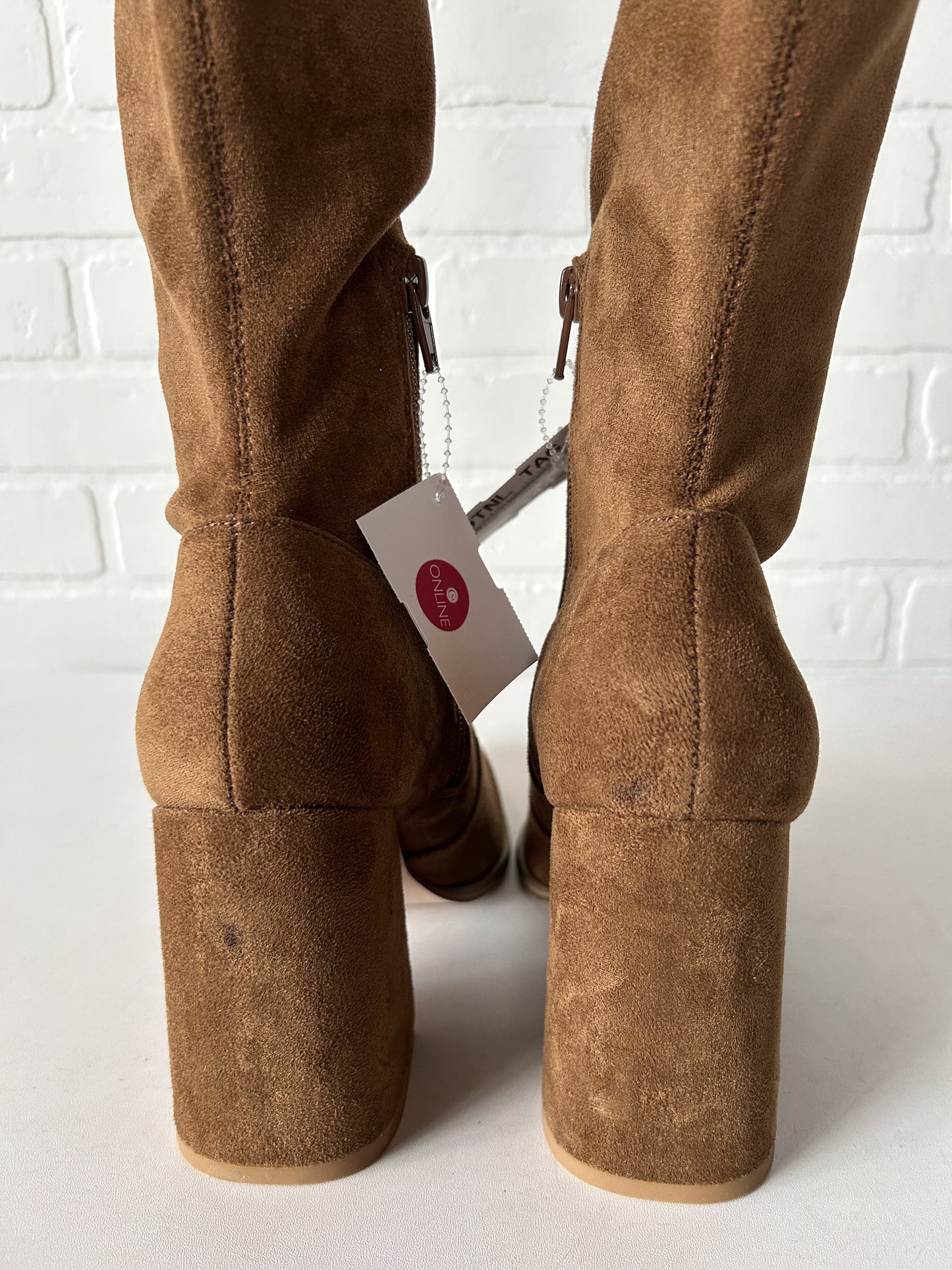 Boots Over-the-knee Heels By Steve Madden Size: 8