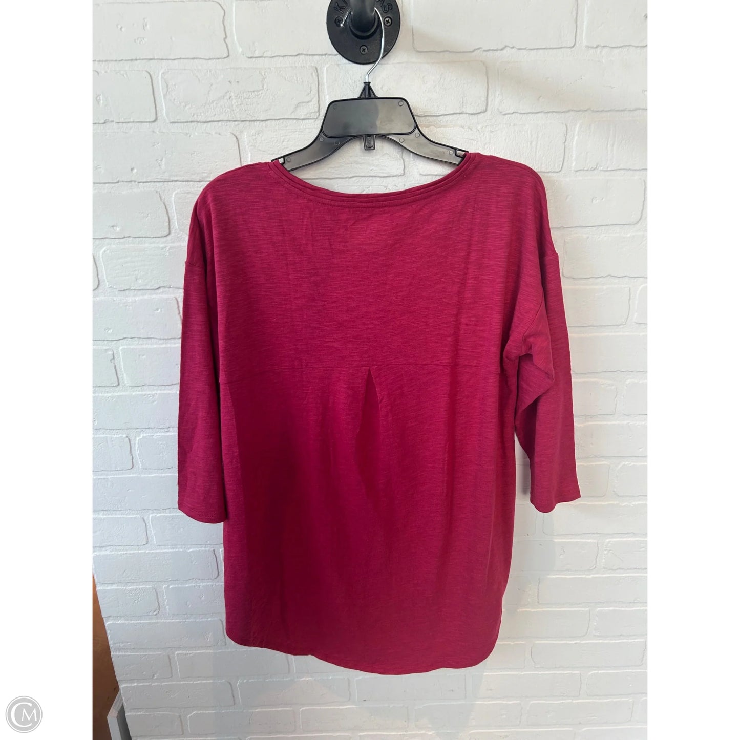 Tunic 3/4 Sleeve By Chicos In Pink, Size: M