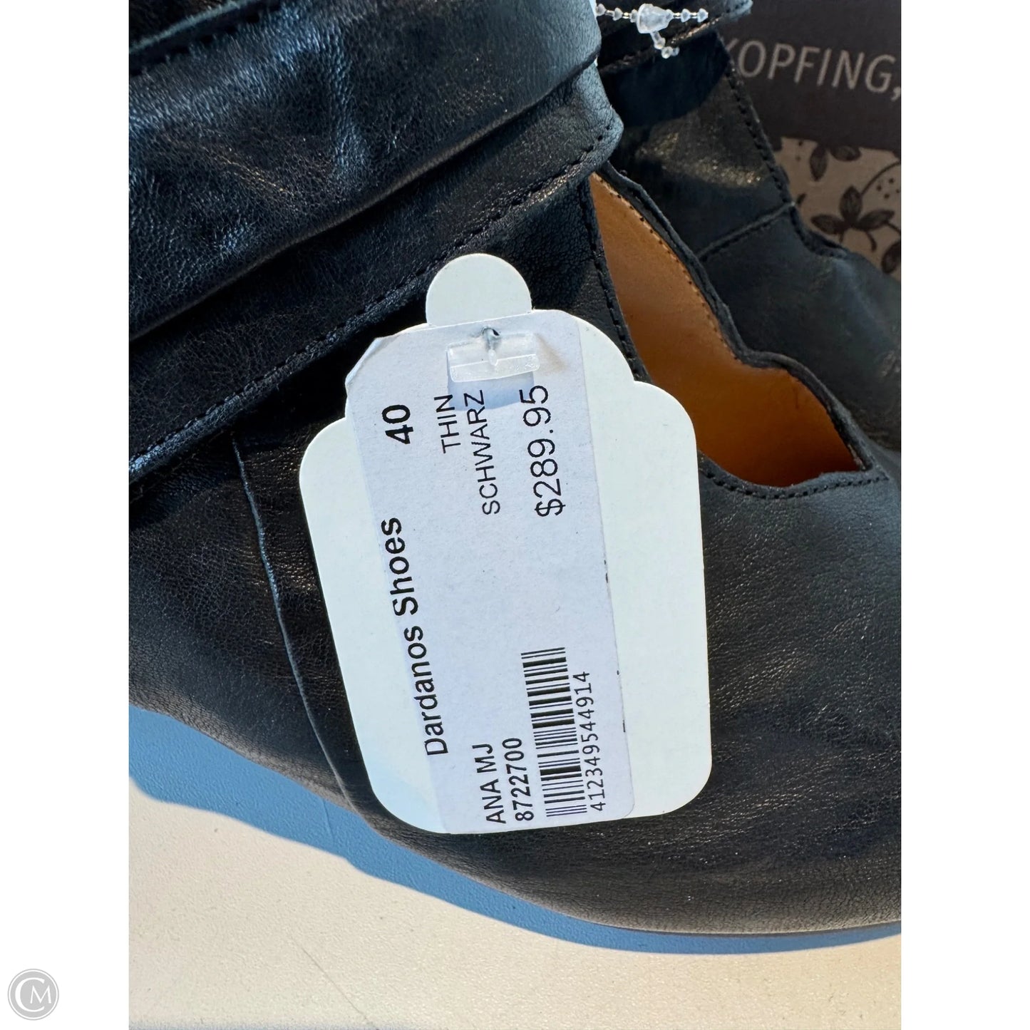 Shoes Heels Block By Think In Black, Size: 9.5