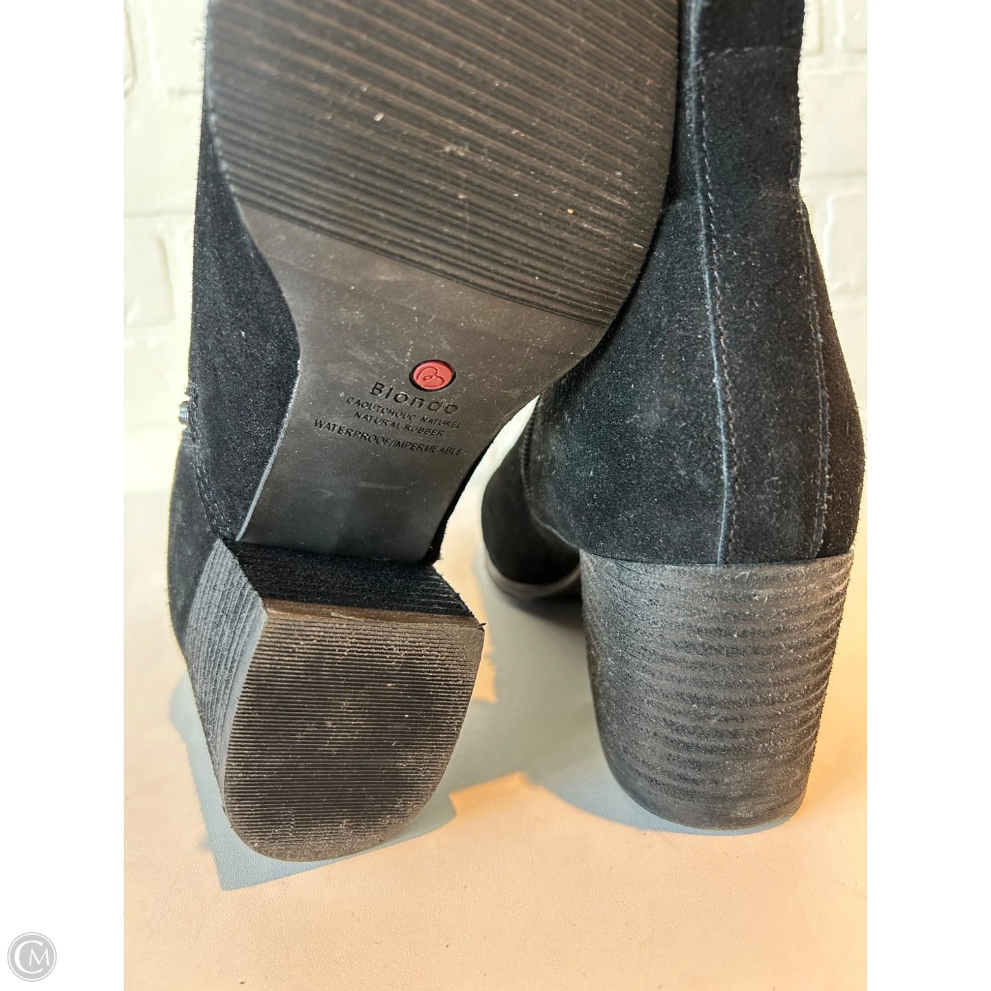 Boots Ankle Heels By Blondo In Black, Size: 10