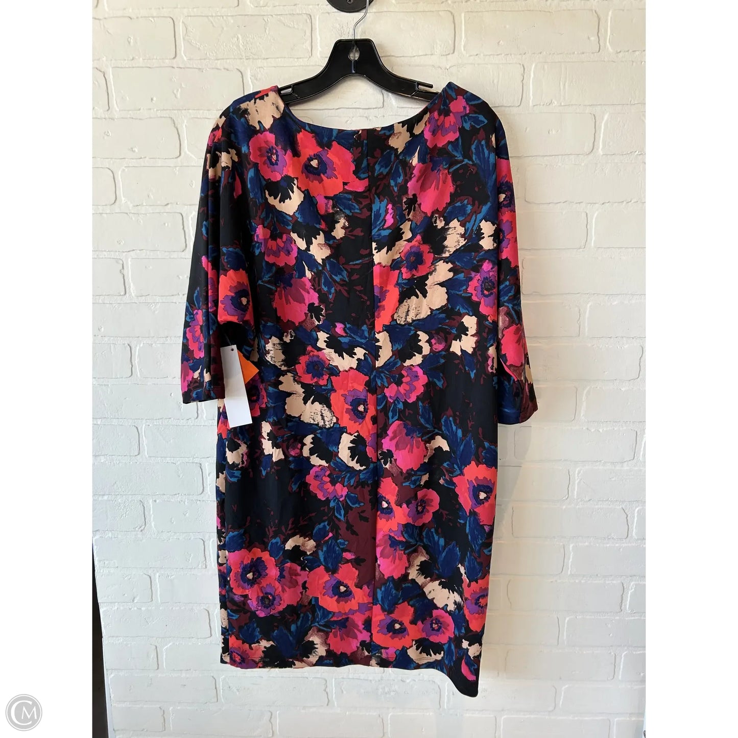 Dress Work By Donna Morgan In Black & Pink, Size: L