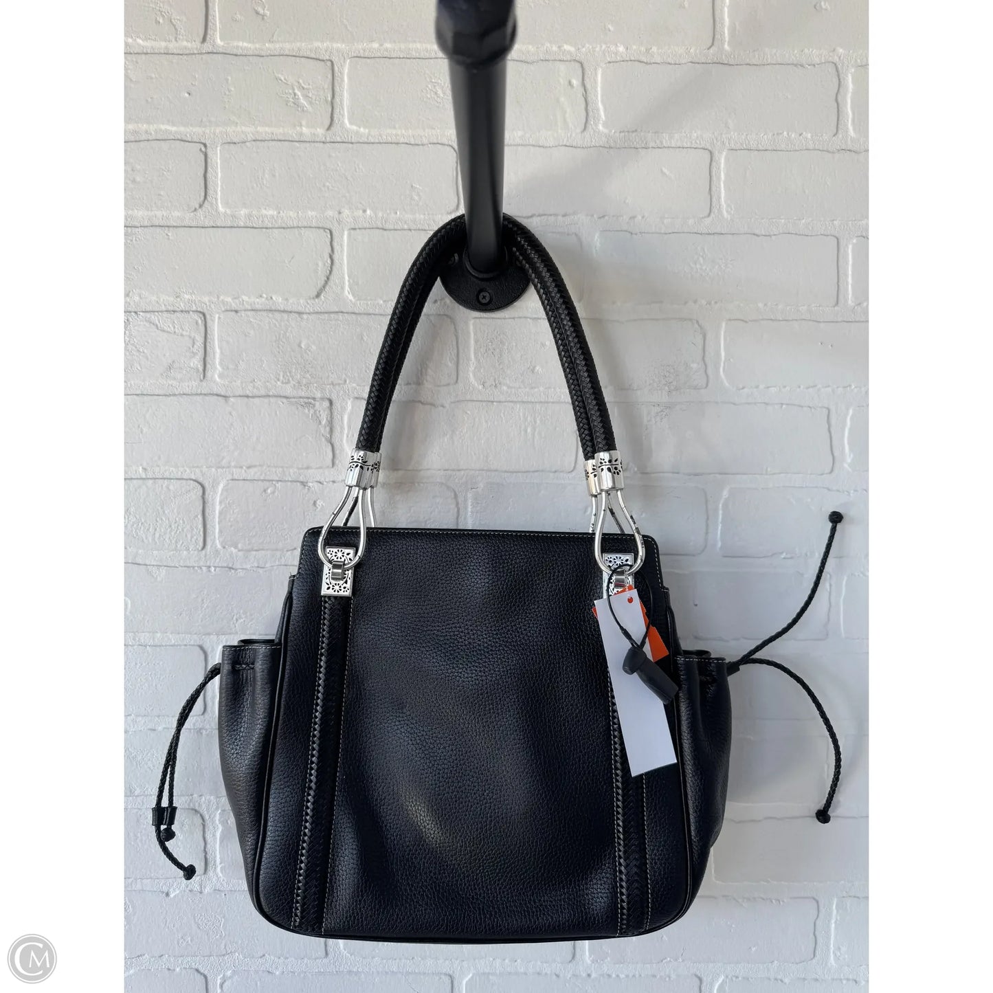 Handbag Leather By Brighton, Size: Large