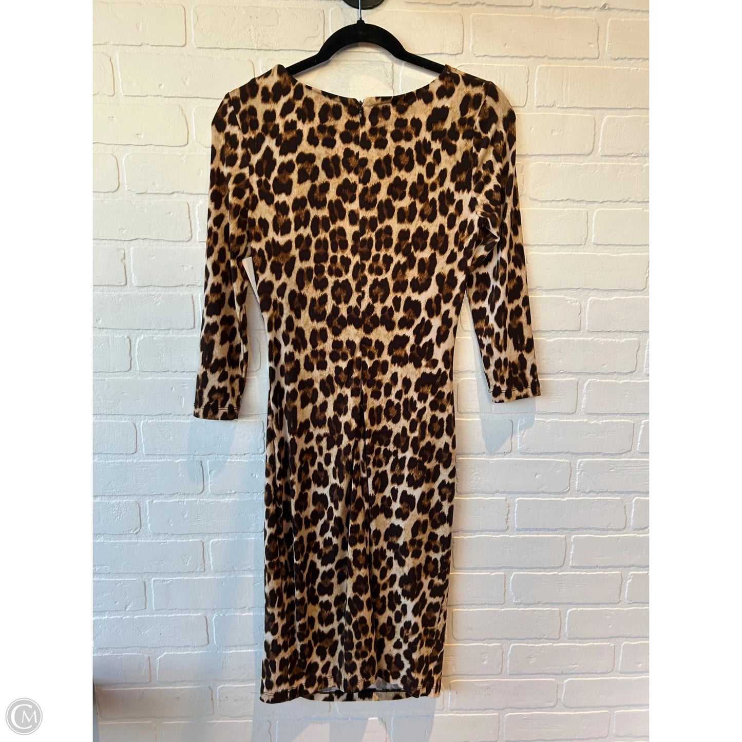 Dress Work By Jennifer Lopez In Animal Print, Size: S