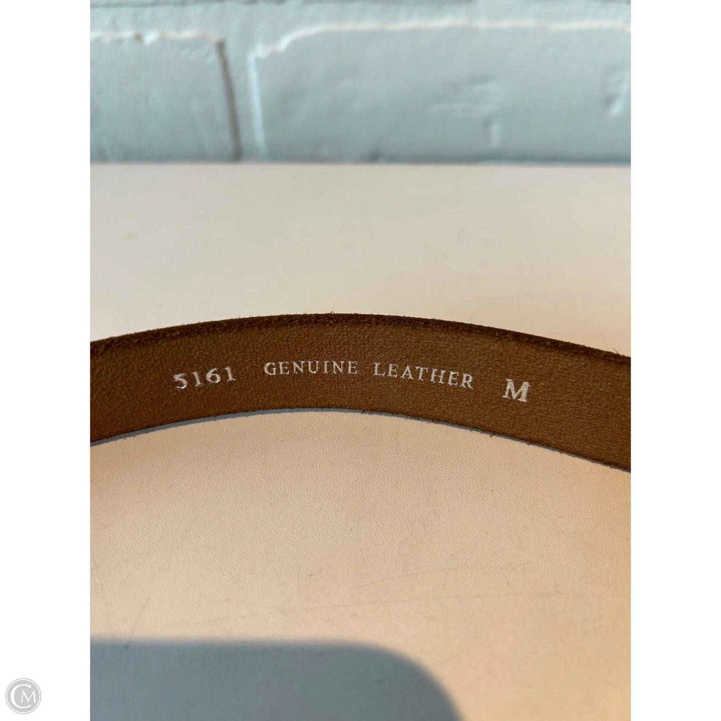 Belt Leather By Clothes Mentor, Size: Medium