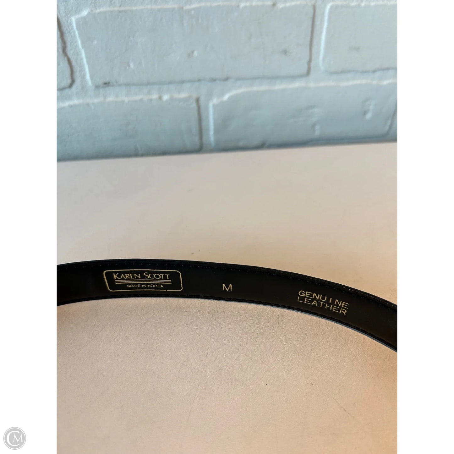 Belt Leather By Karen Scott, Size: Medium