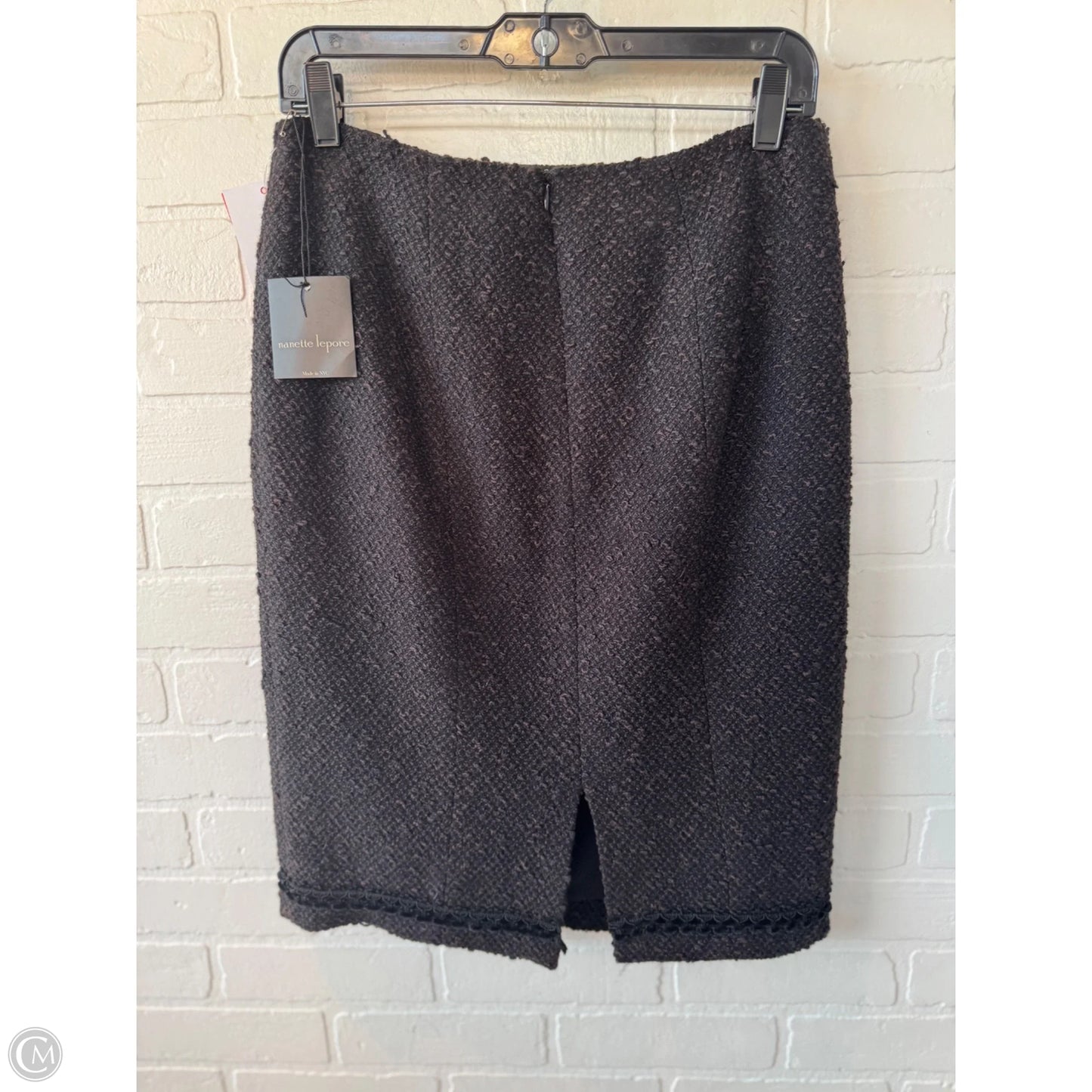 Skirt Midi By Nanette Lepore In Black & Brown, Size: 8