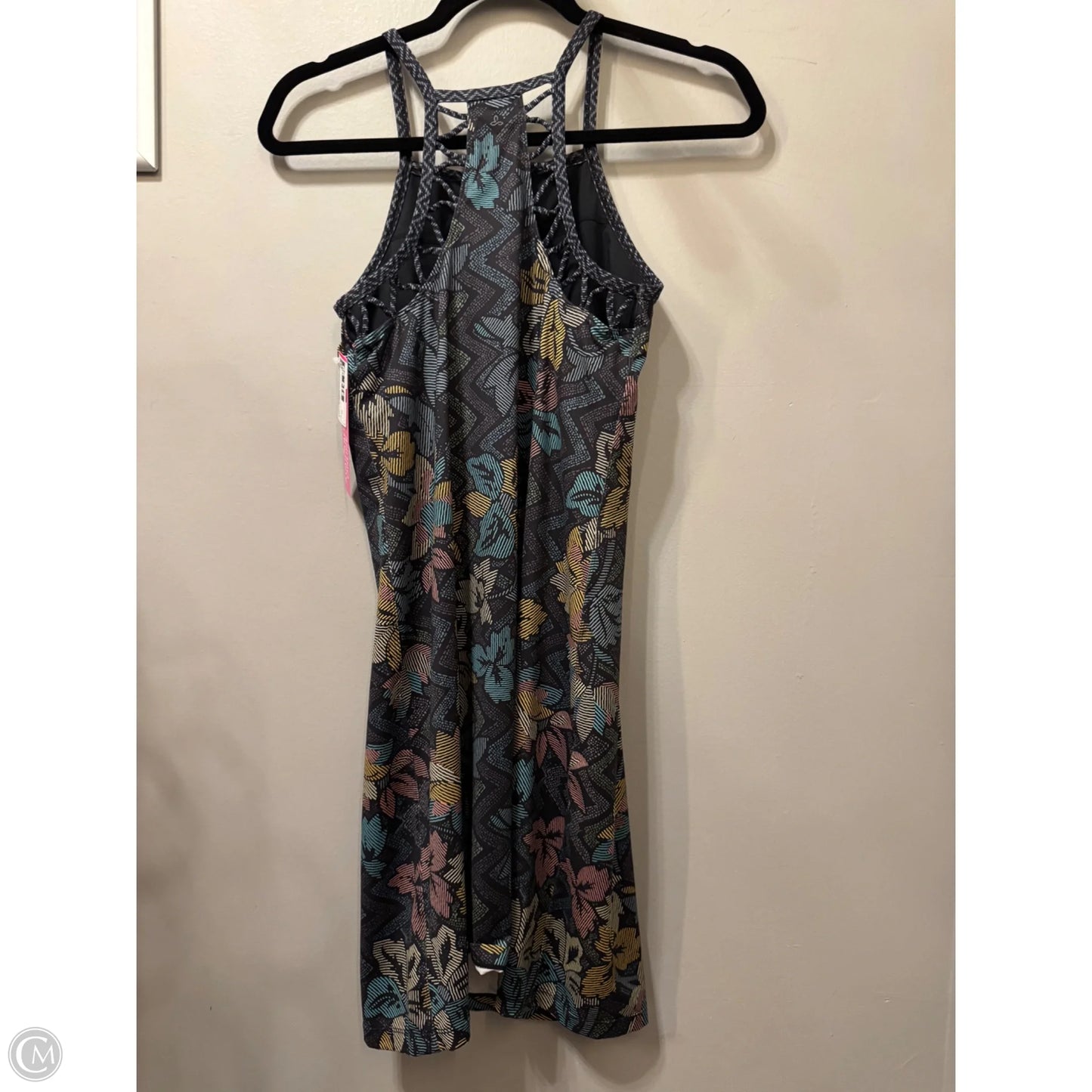 Athletic Dress By Prana In Black & Green, Size: Xs