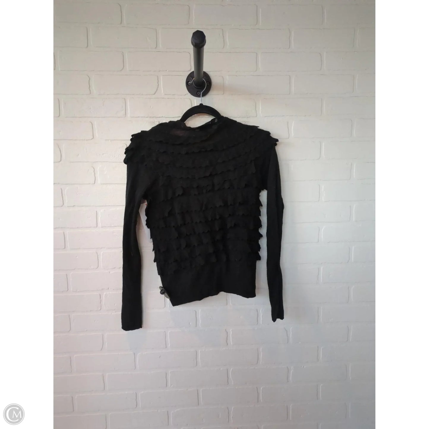 Sweater Cardigan By Leifsdottir In Black, Size: S