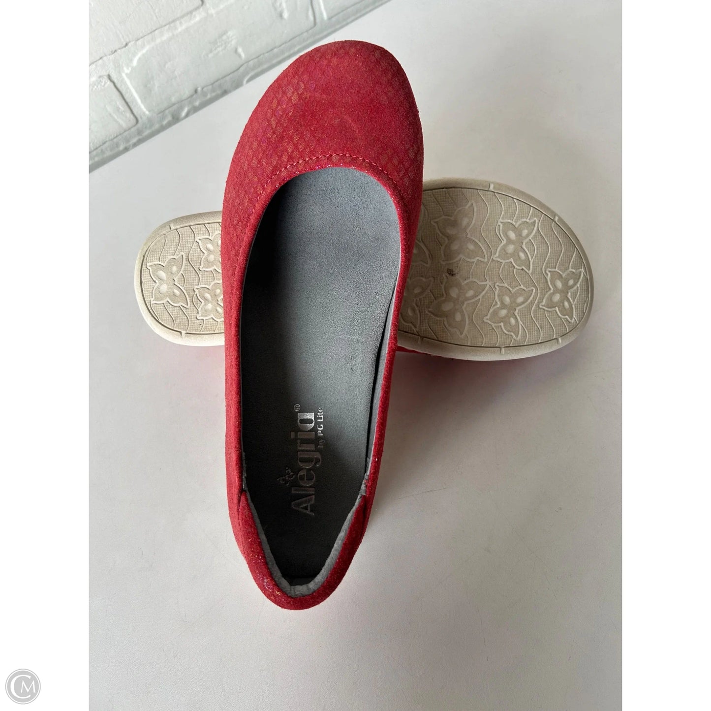 Shoes Flats By Alegria In Red, Size: 7.5