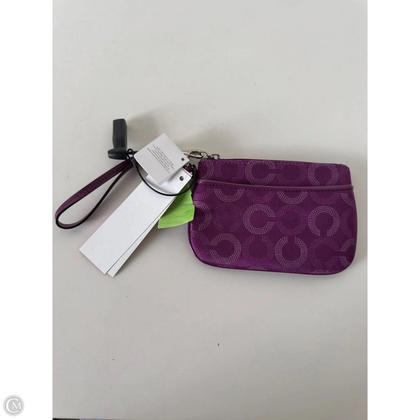 Coin Purse Designer By Coach, Size: Small