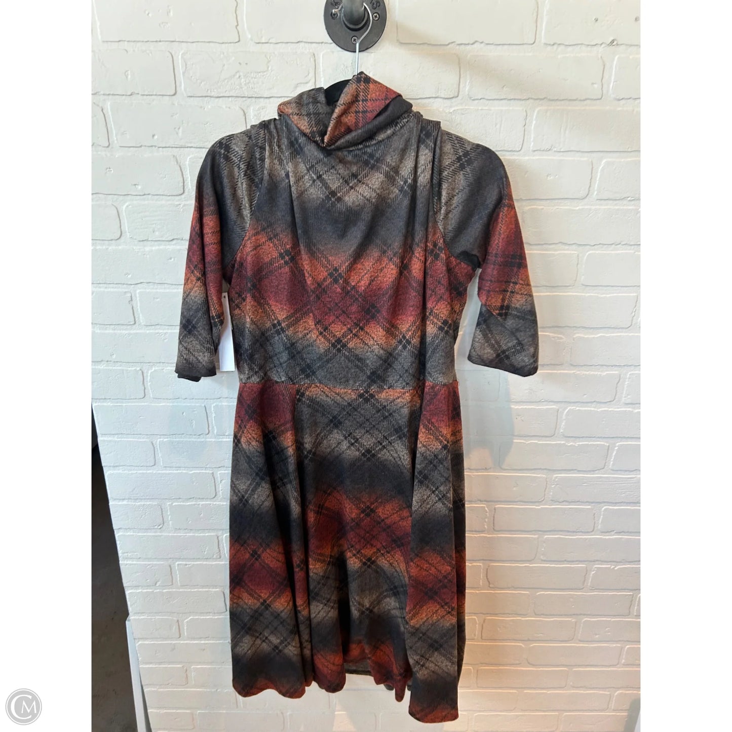Dress Work By Robbie Bee In Black & Brown, Size: L