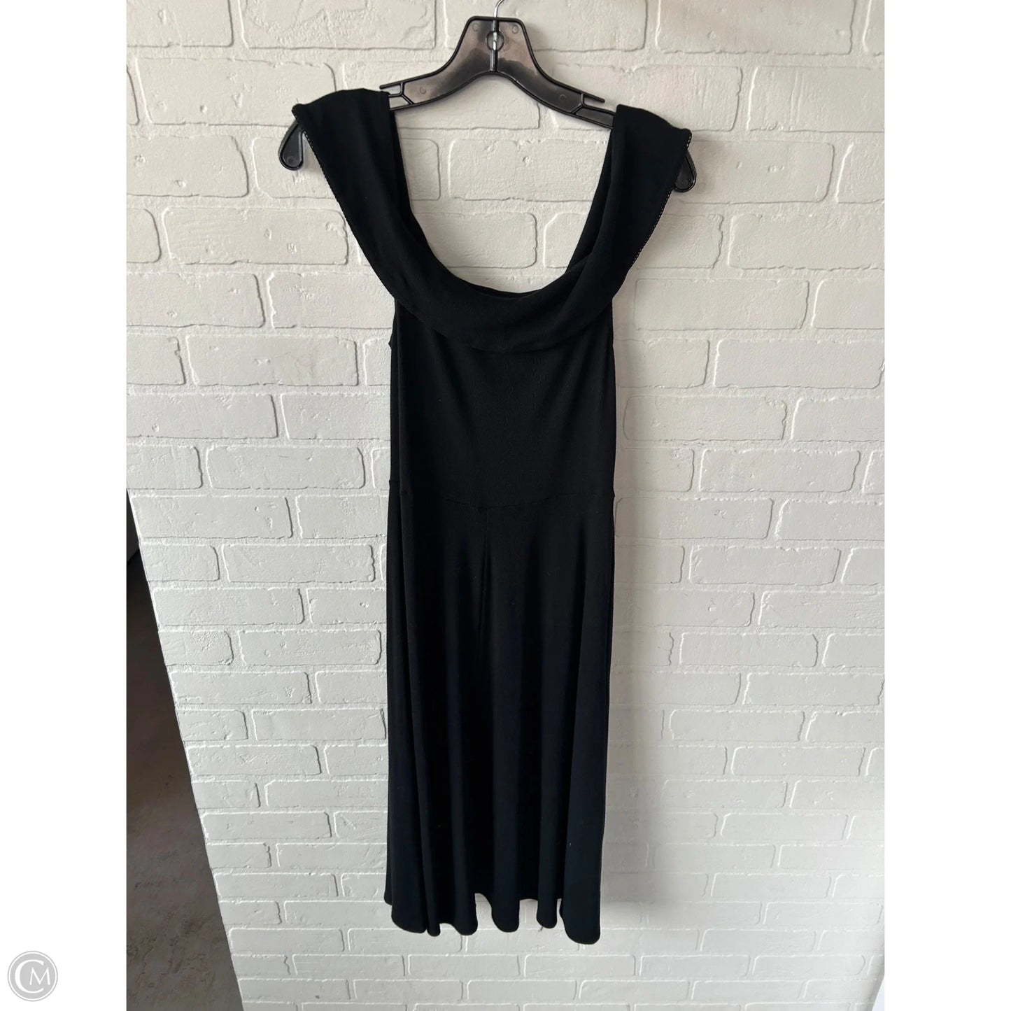 Dress Casual Midi By Who What Wear In Black, Size: M