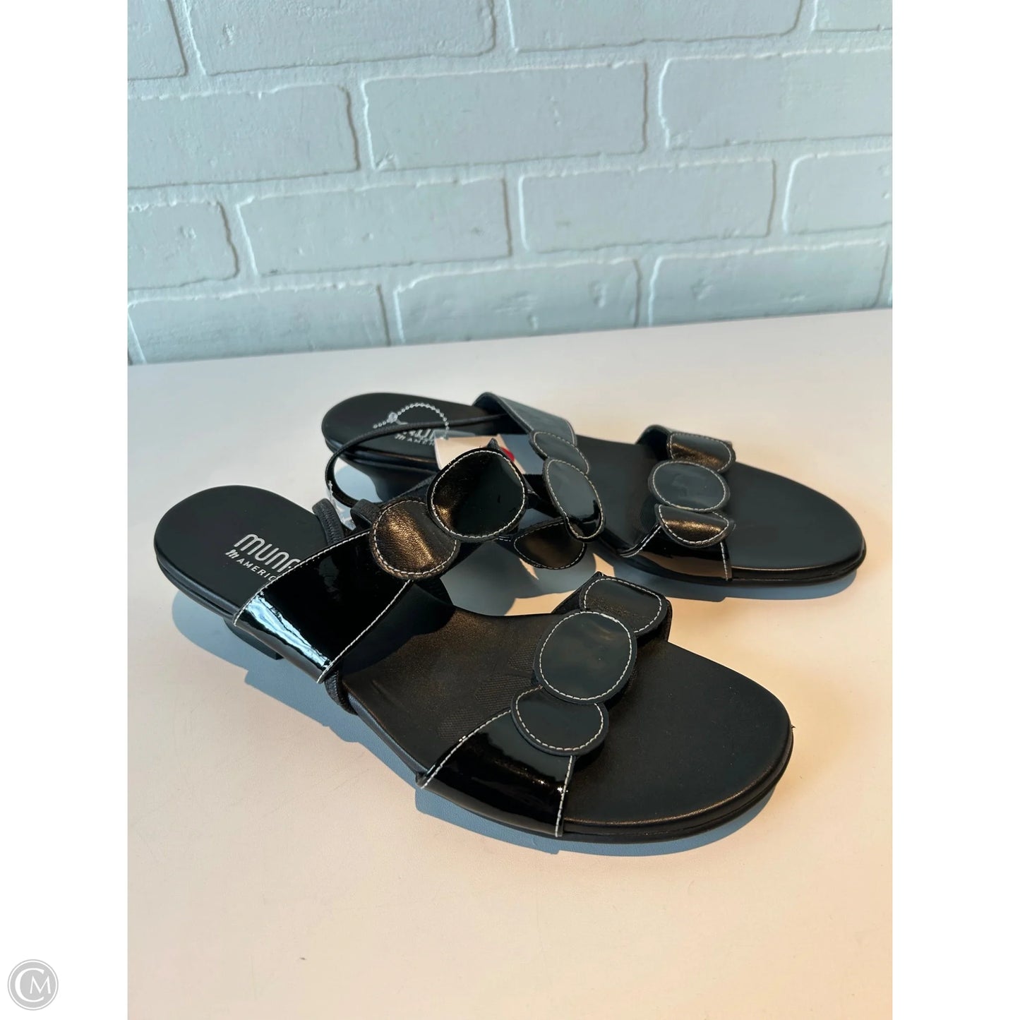 Sandals Heels Block By Munro In Black, Size: 10.5