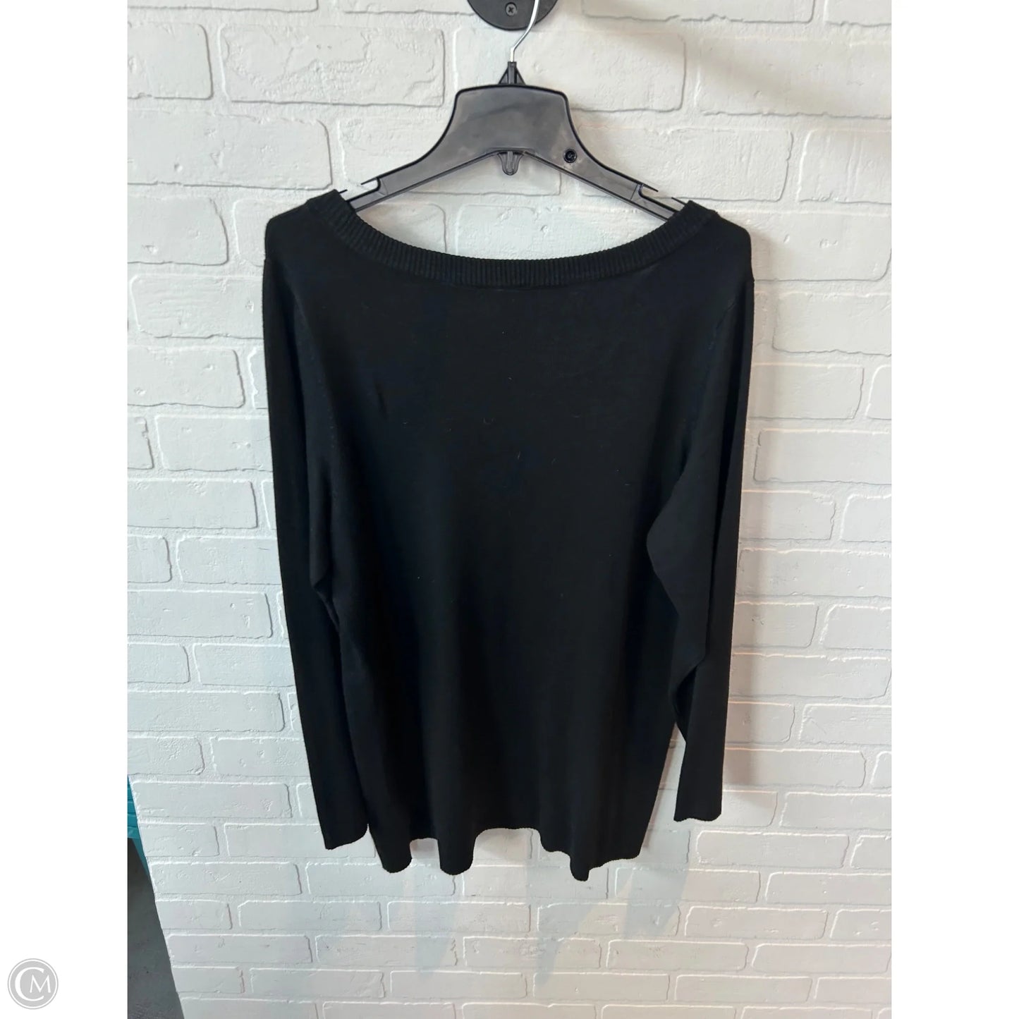 Sweater By Torrid In Black, Size: 2x
