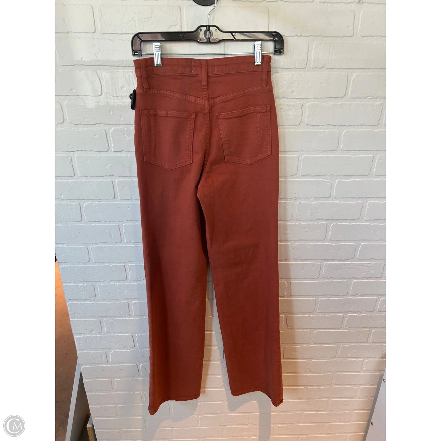 Jeans Designer By Derek Lam In Orange Denim, Size: 2