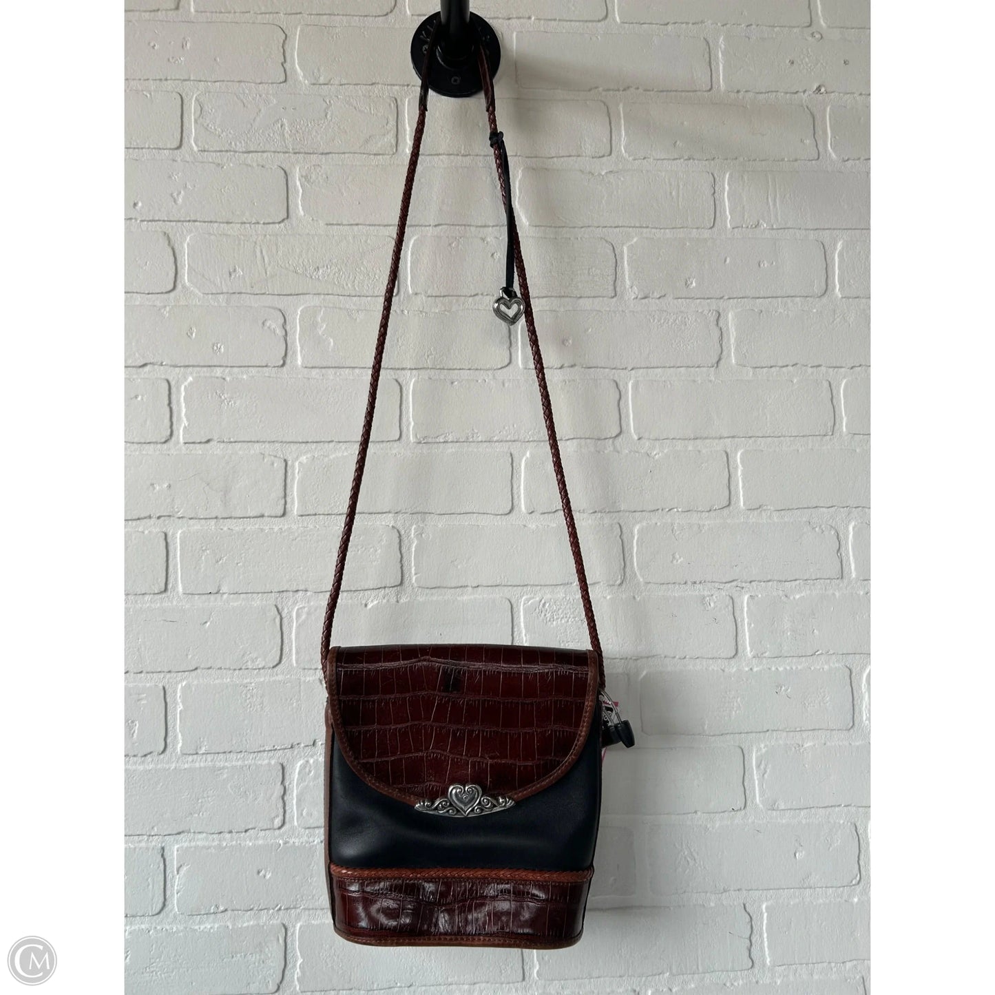 Crossbody Leather By Brighton, Size: Medium