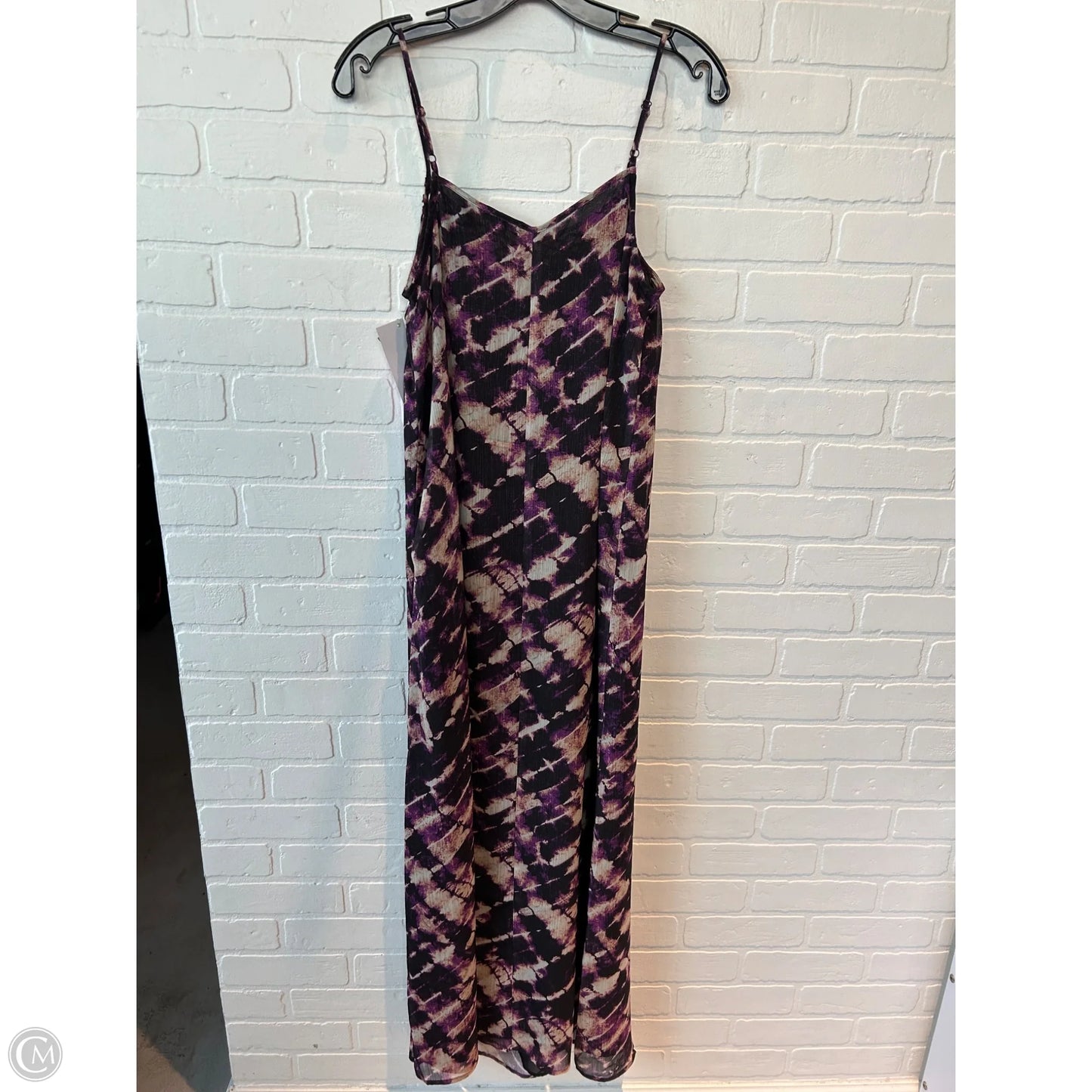 Dress Casual Maxi By Venus In Black & Purple, Size: S