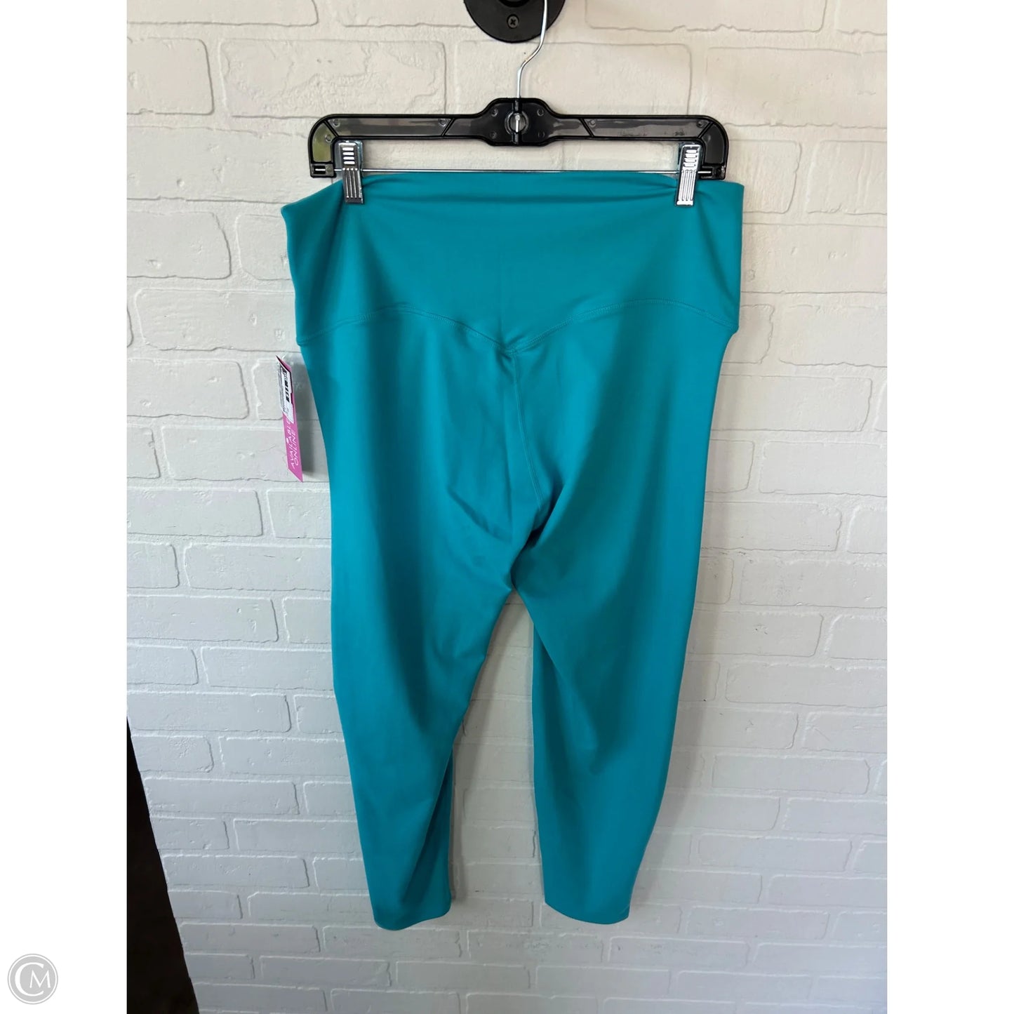 Athletic Leggings By Zenana Outfitters In Blue, Size: 20
