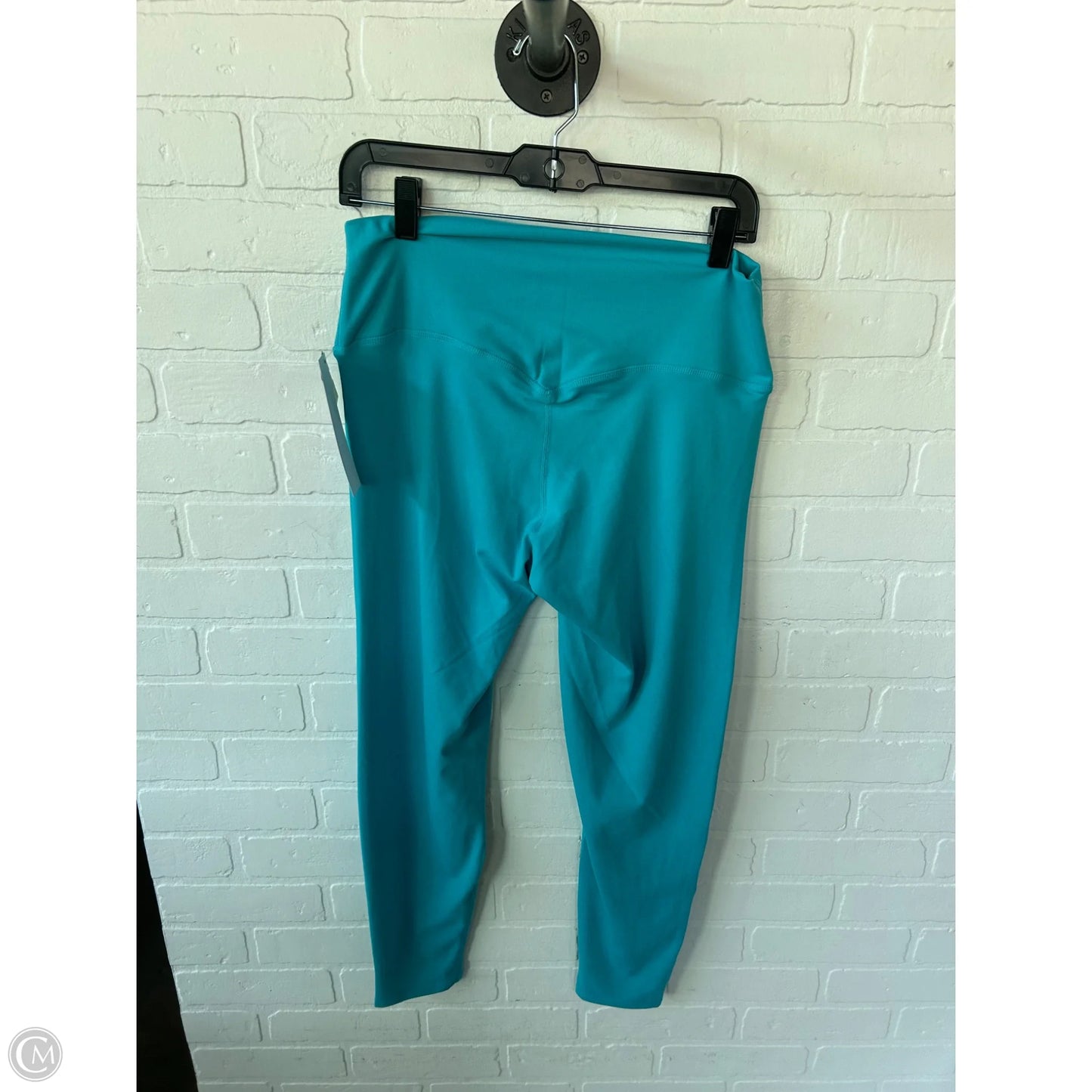 Athletic Leggings By Zenana Outfitters In Blue, Size: 18