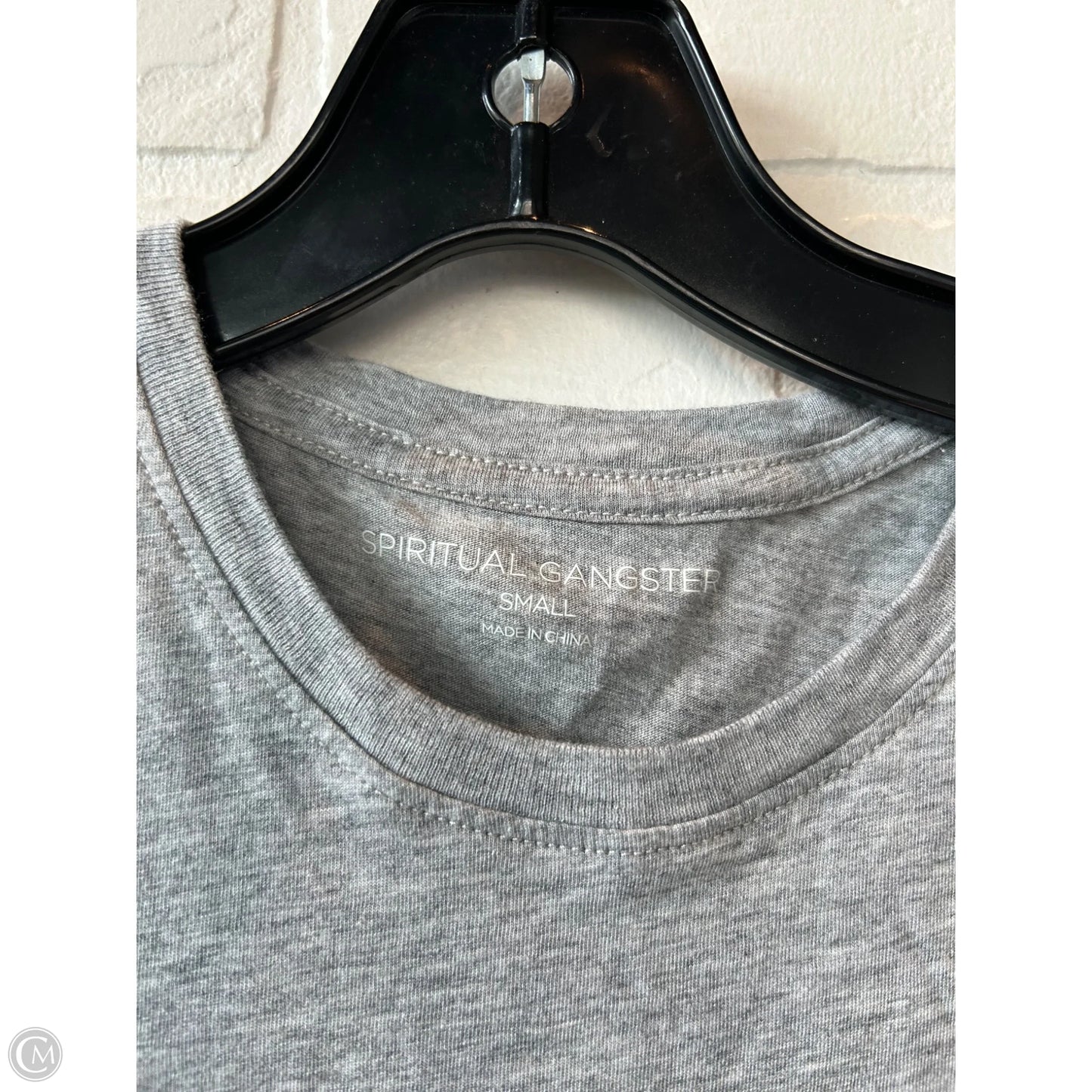 Athletic Tank Top By Spiritual Gangster In Grey, Size: S