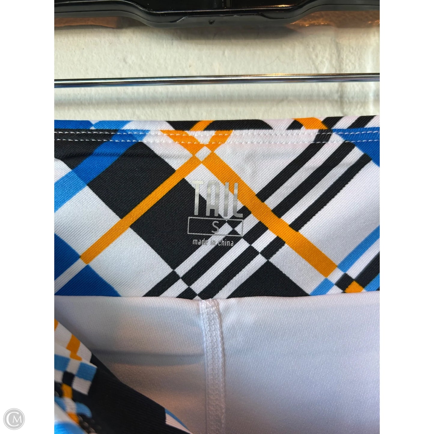 Athletic Skort By Tail In Blue & White, Size: 6