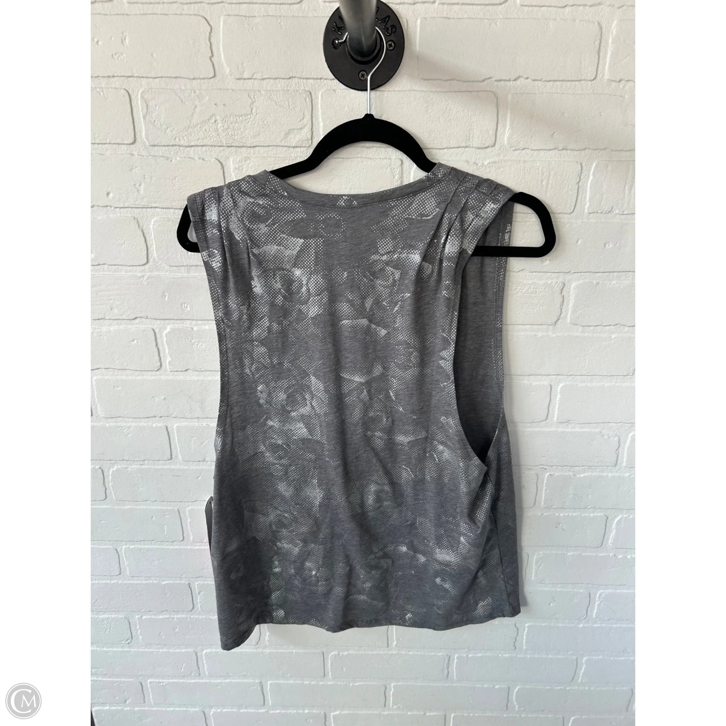 Athletic Tank Top By Fabletics In Grey, Size: M