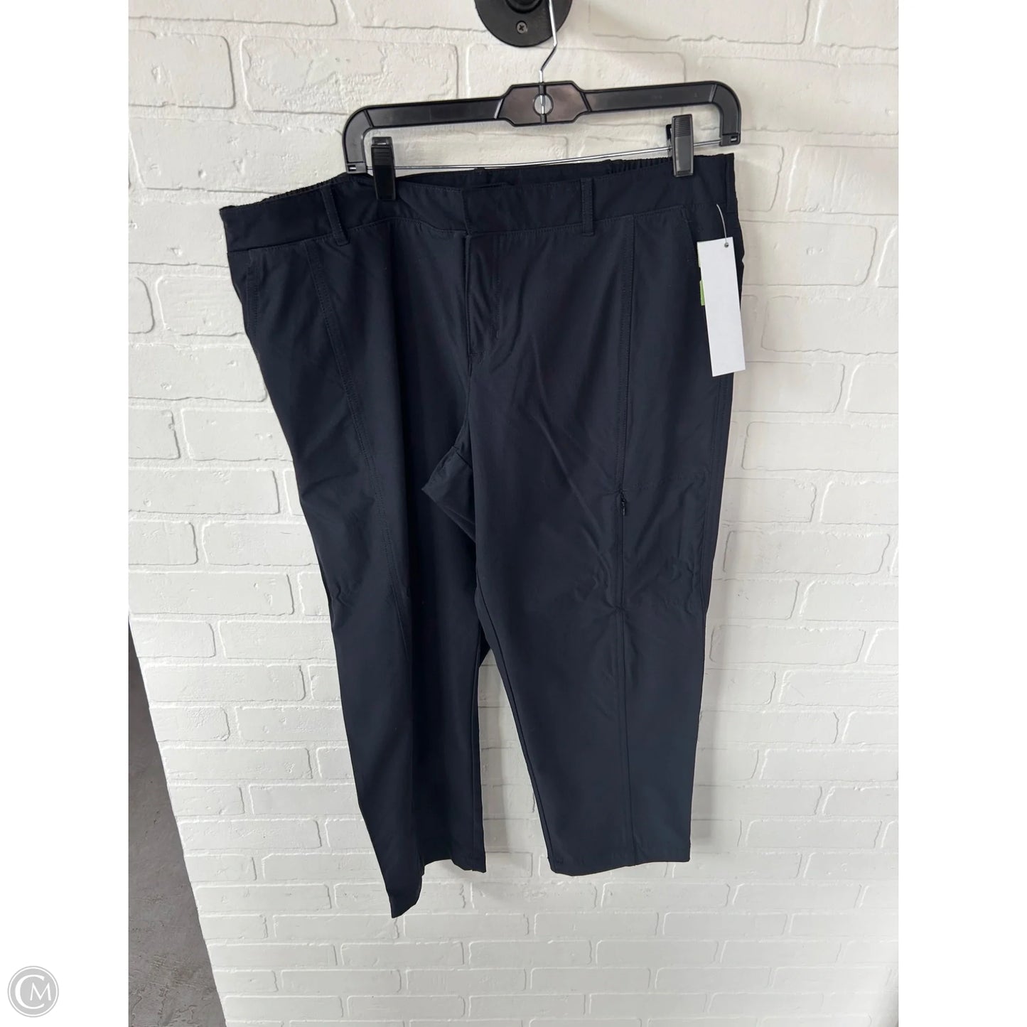 Athletic Pants By Kirkland In Black, Size: 14