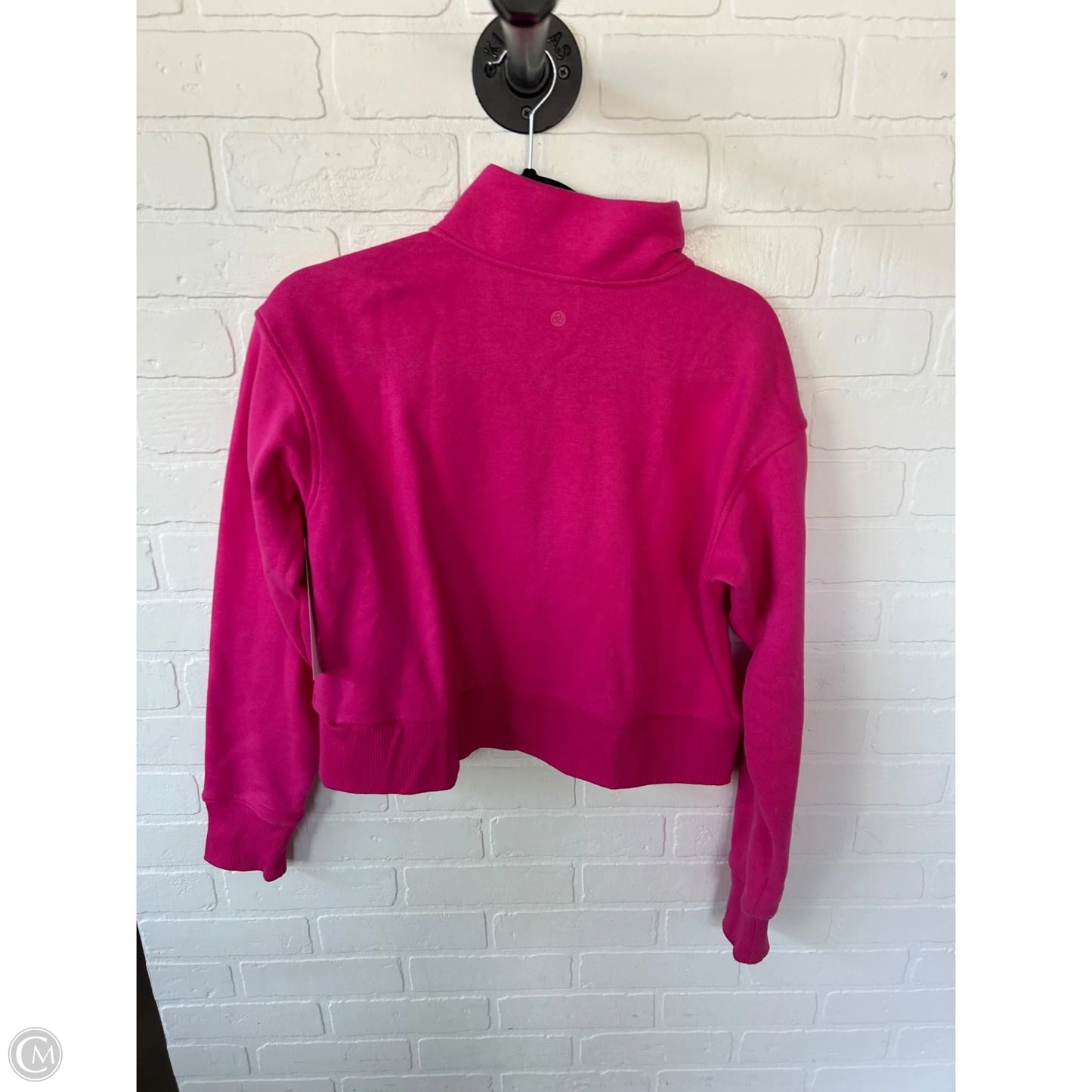 Athletic Sweatshirt Collar By Zella In Pink, Size: S
