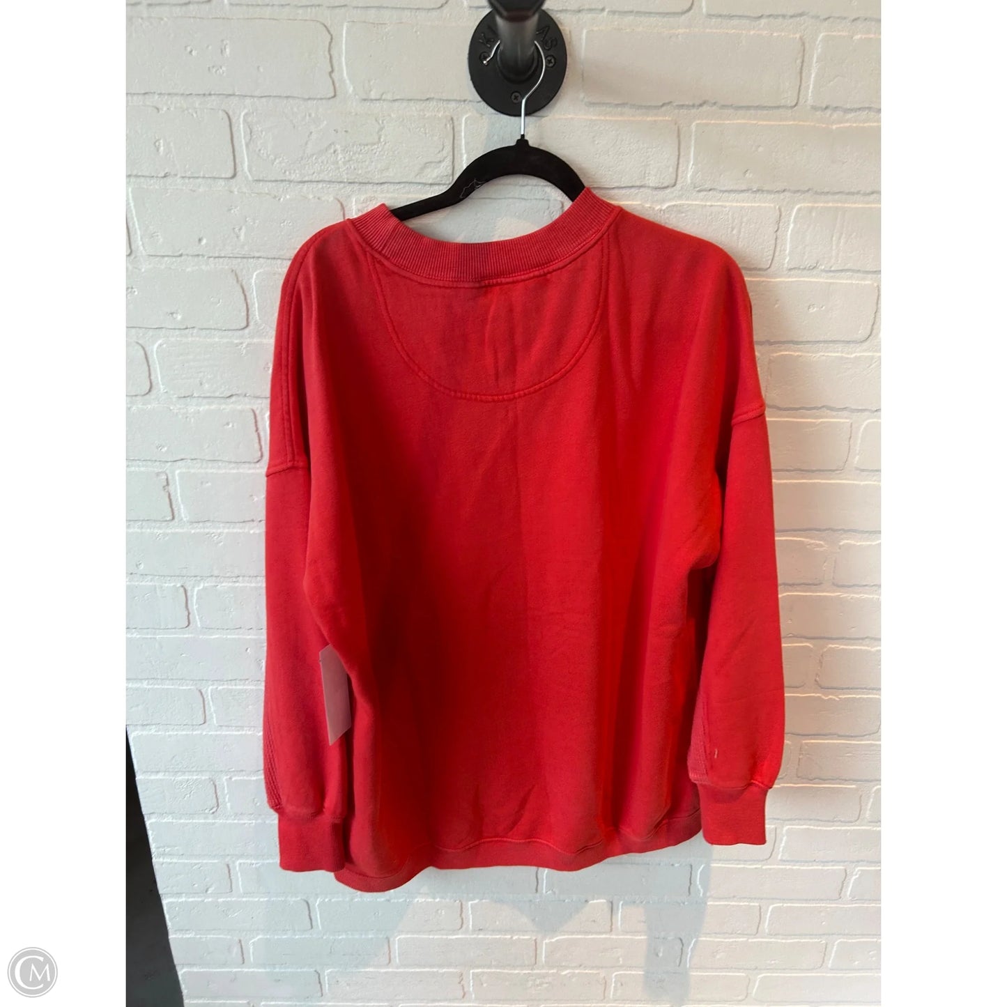 Sweatshirt Crewneck By Aerie In Orange, Size: S