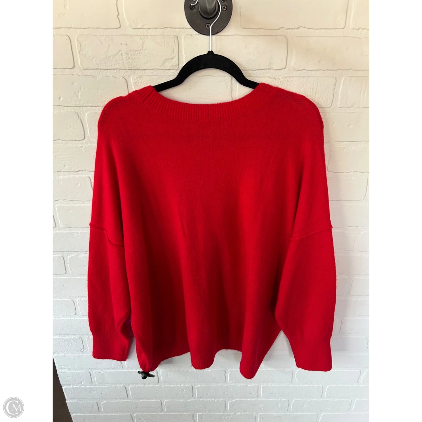 Sweater By Vince Camuto In Red, Size: Xxl