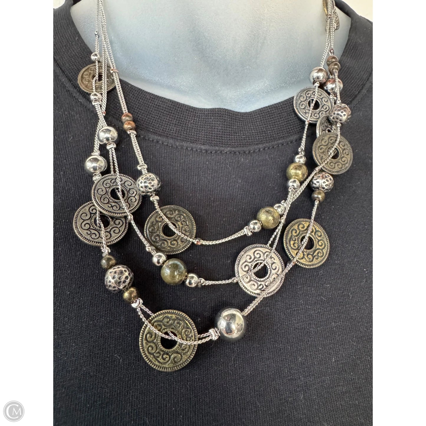 Necklace Layered By Clothes Mentor