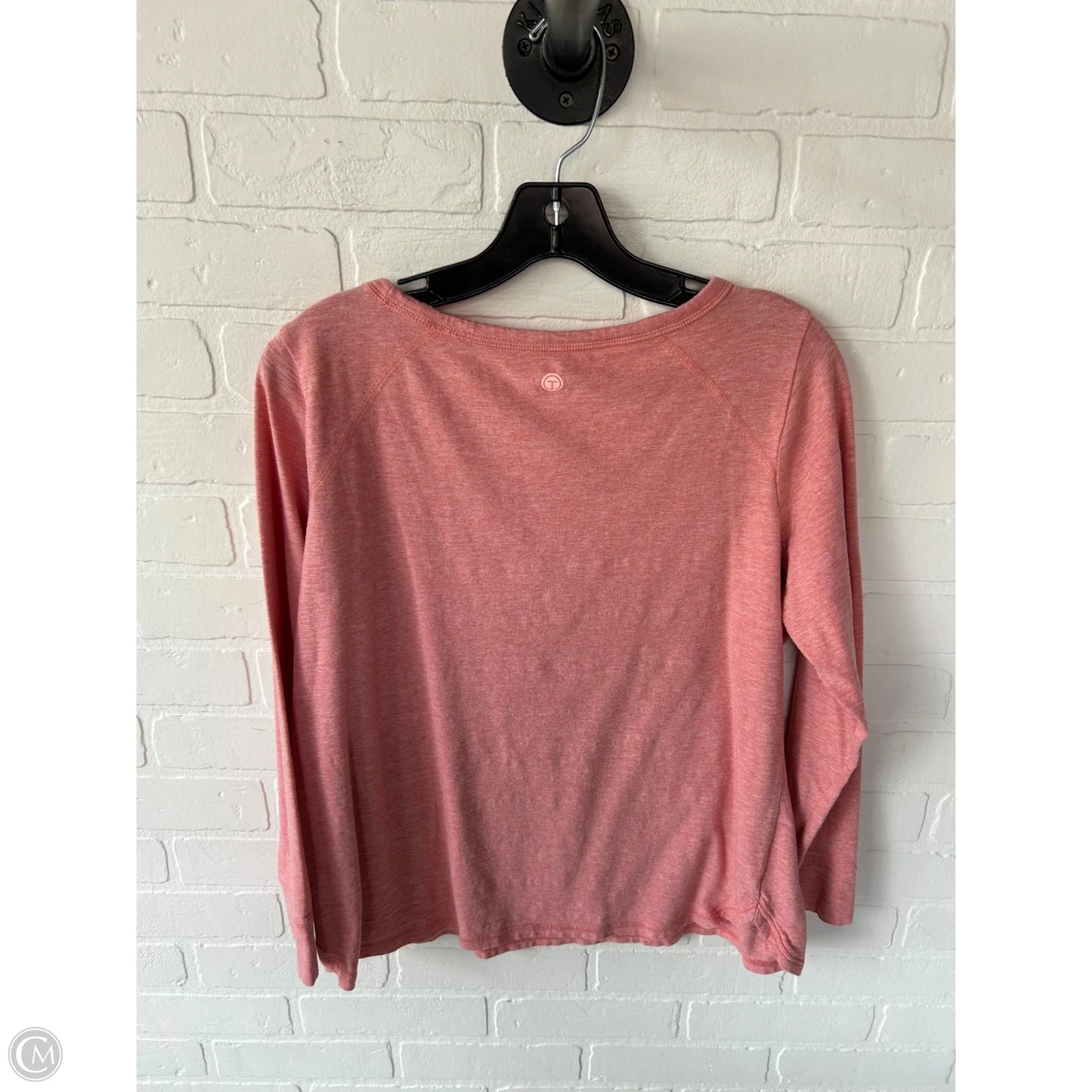 Top Long Sleeve By Talbots In Orange, Size: 1x