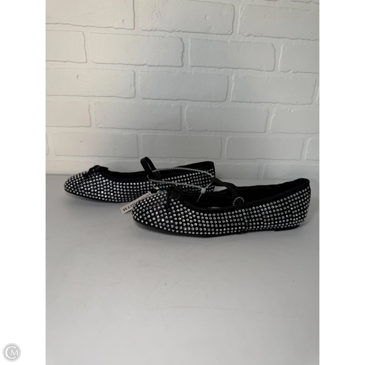 Shoes Flats By Seychelles In Black & Silver, Size: 10