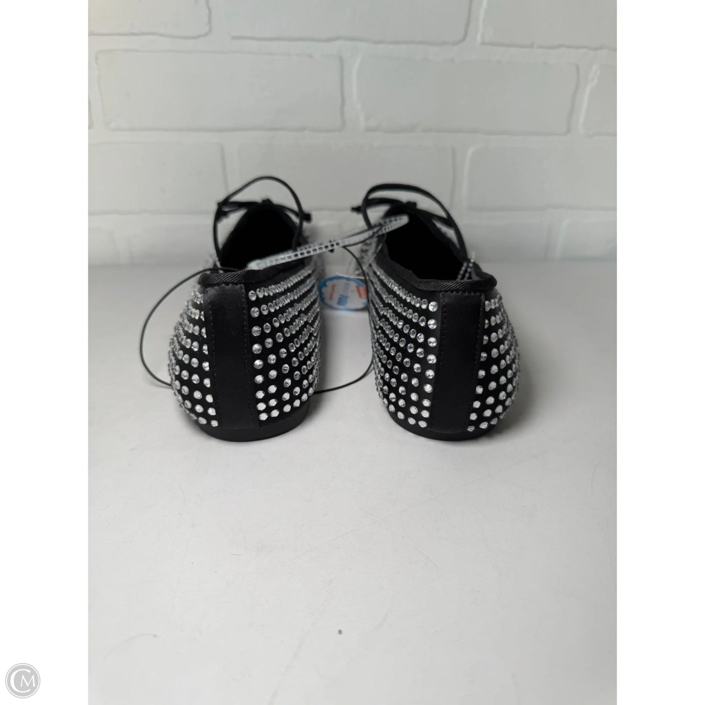 Shoes Flats By Seychelles In Black & Silver, Size: 10