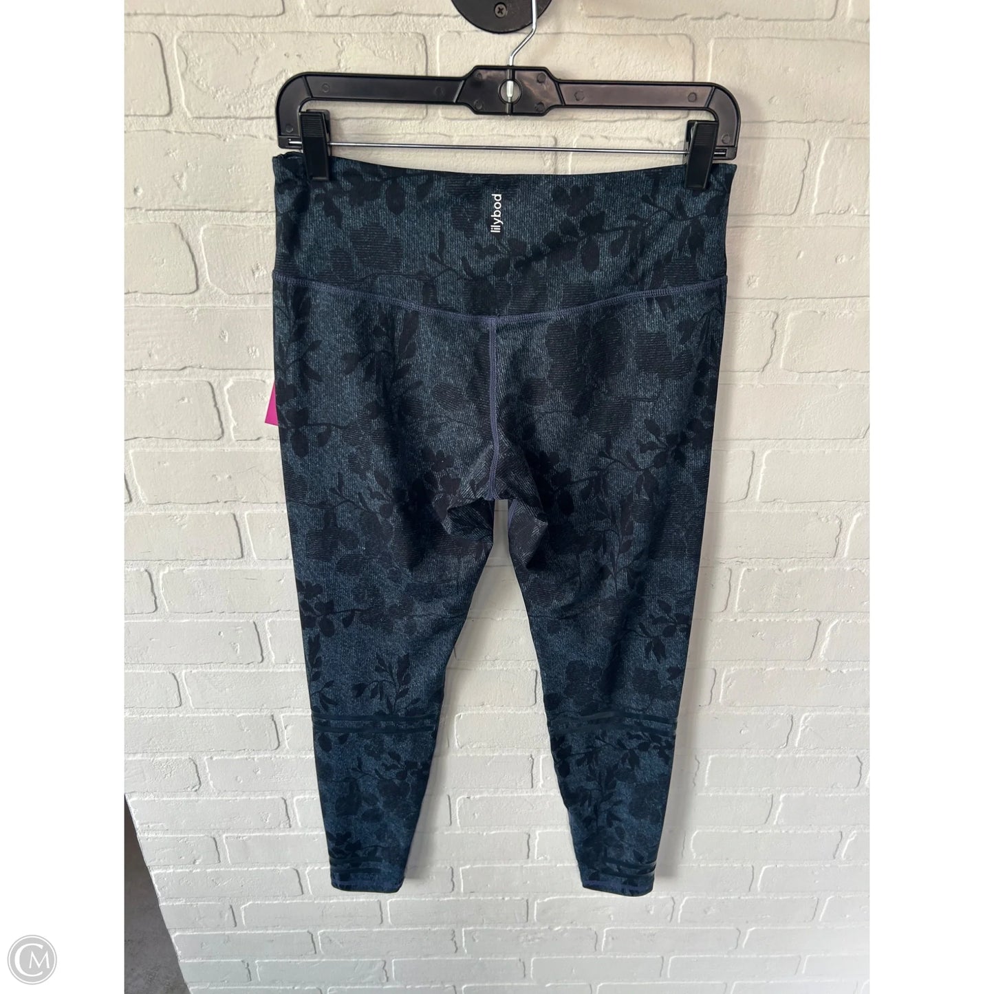 Athletic Leggings By Clothes Mentor In Black & Blue, Size: 12