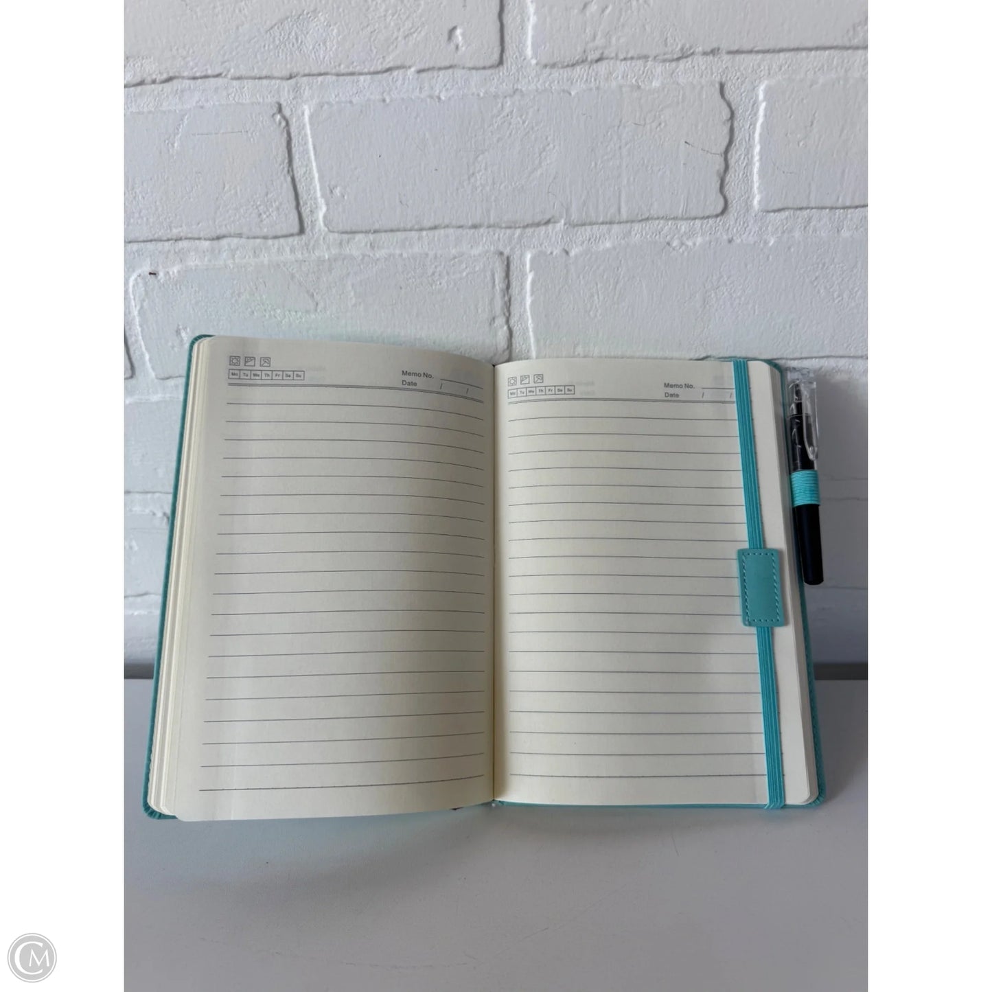 NEW! LEATHER JOURNAL W/ PEN