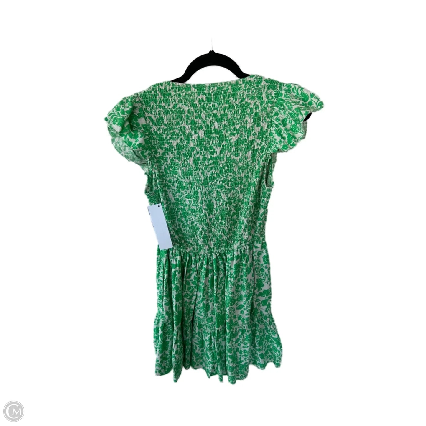 Dress Casual Short By Universal Thread In Green & White, Size: S