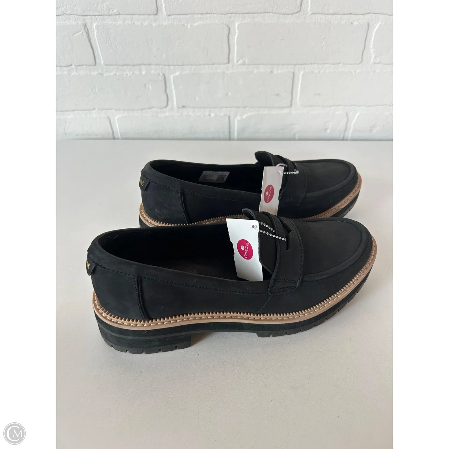 Shoes Flats By Toms In Black, Size: 7.5