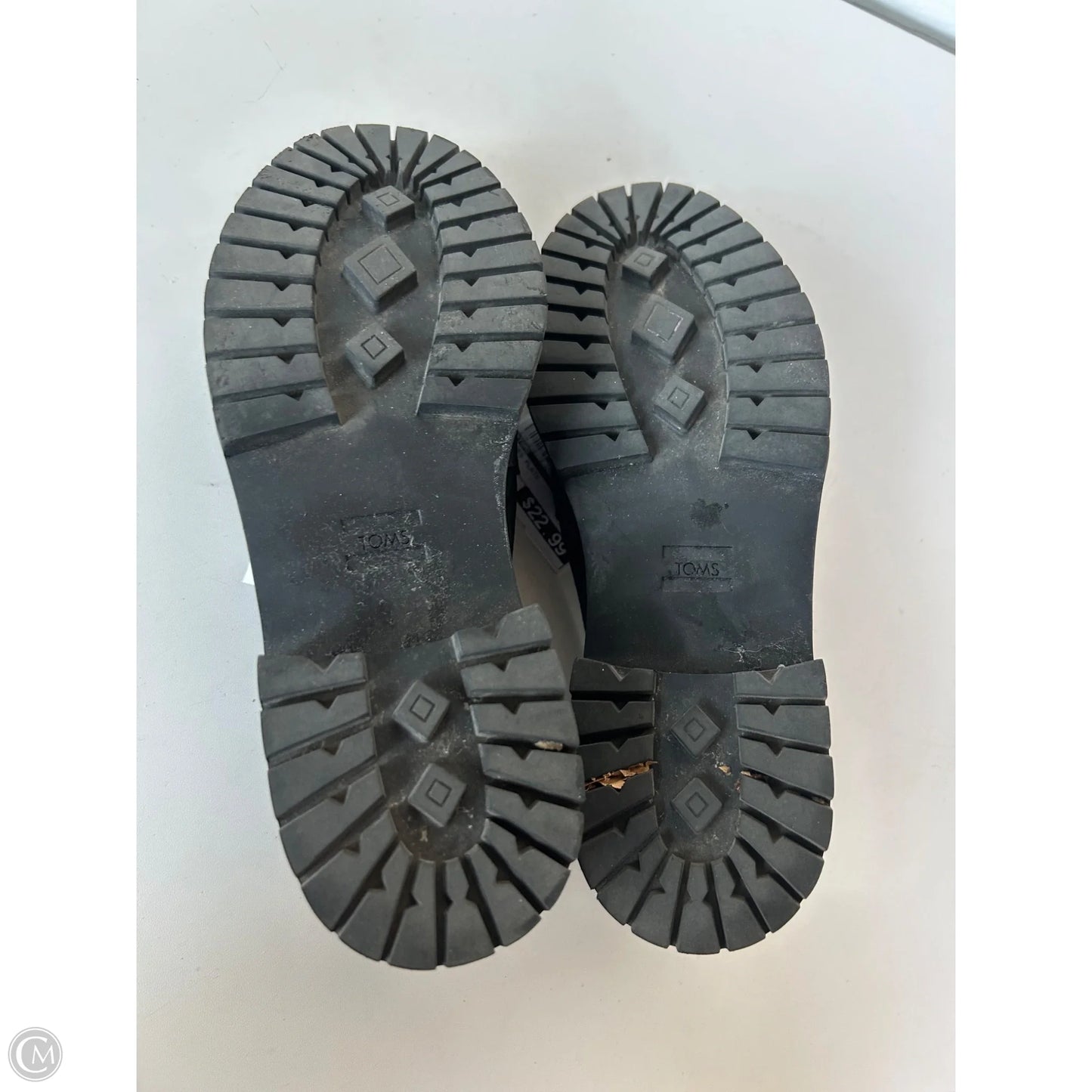 Shoes Flats By Toms In Black, Size: 7.5