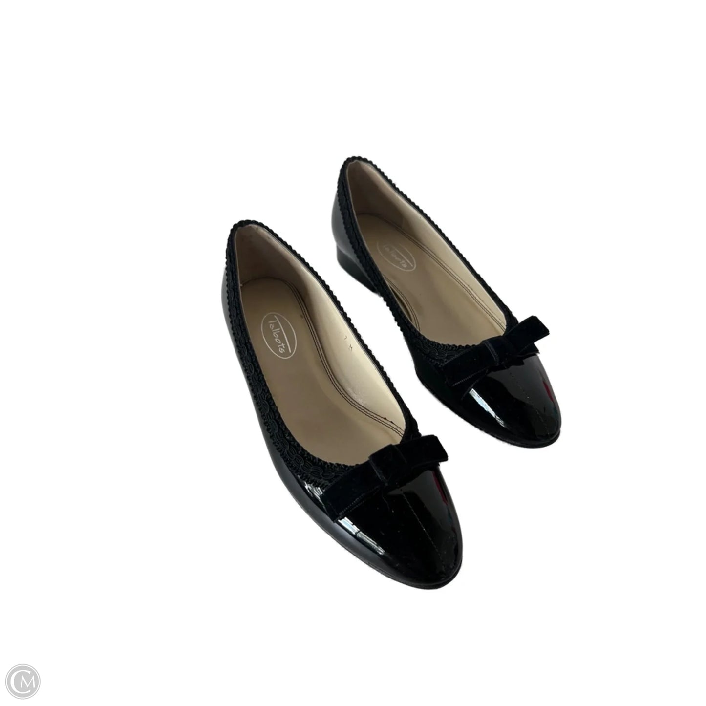 Shoes Flats By Talbots In Black & Blue, Size: 7
