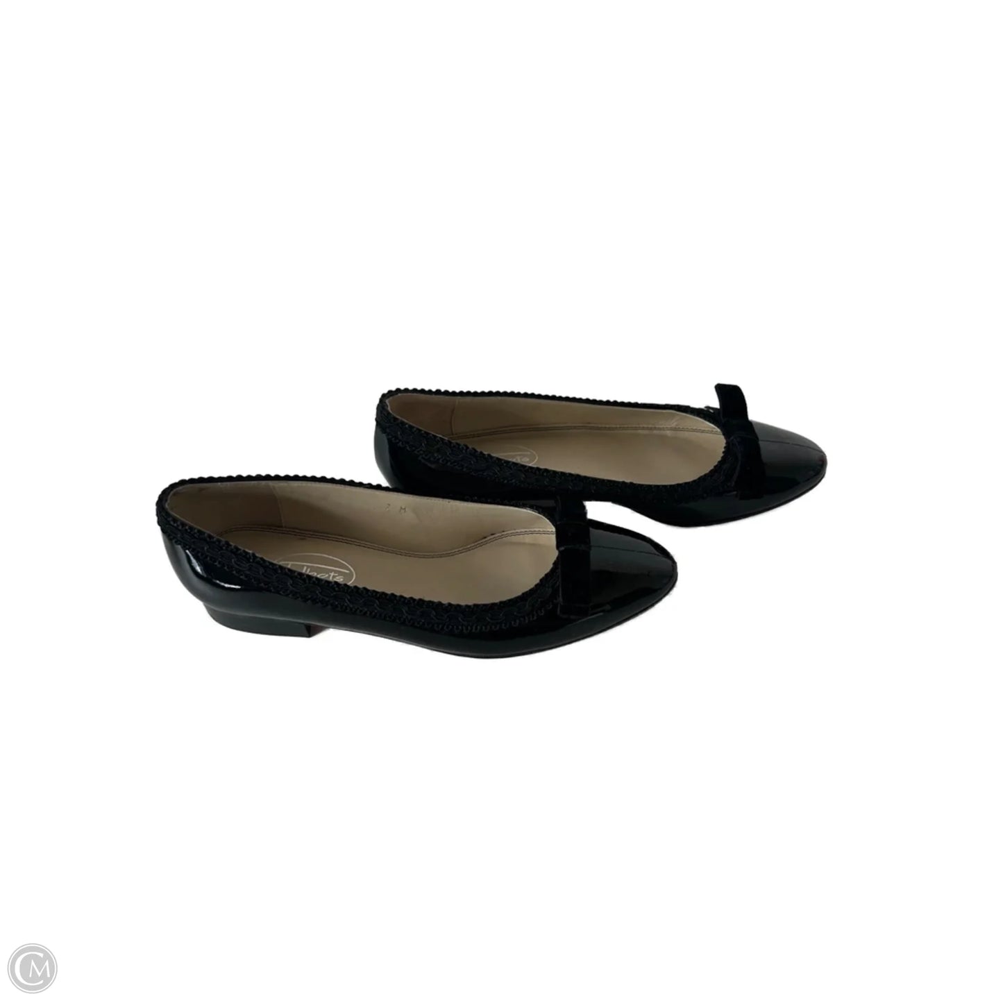 Shoes Flats By Talbots In Black & Blue, Size: 7