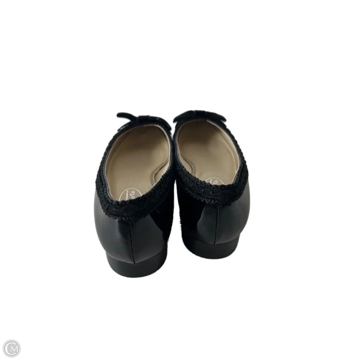 Shoes Flats By Talbots In Black & Blue, Size: 7